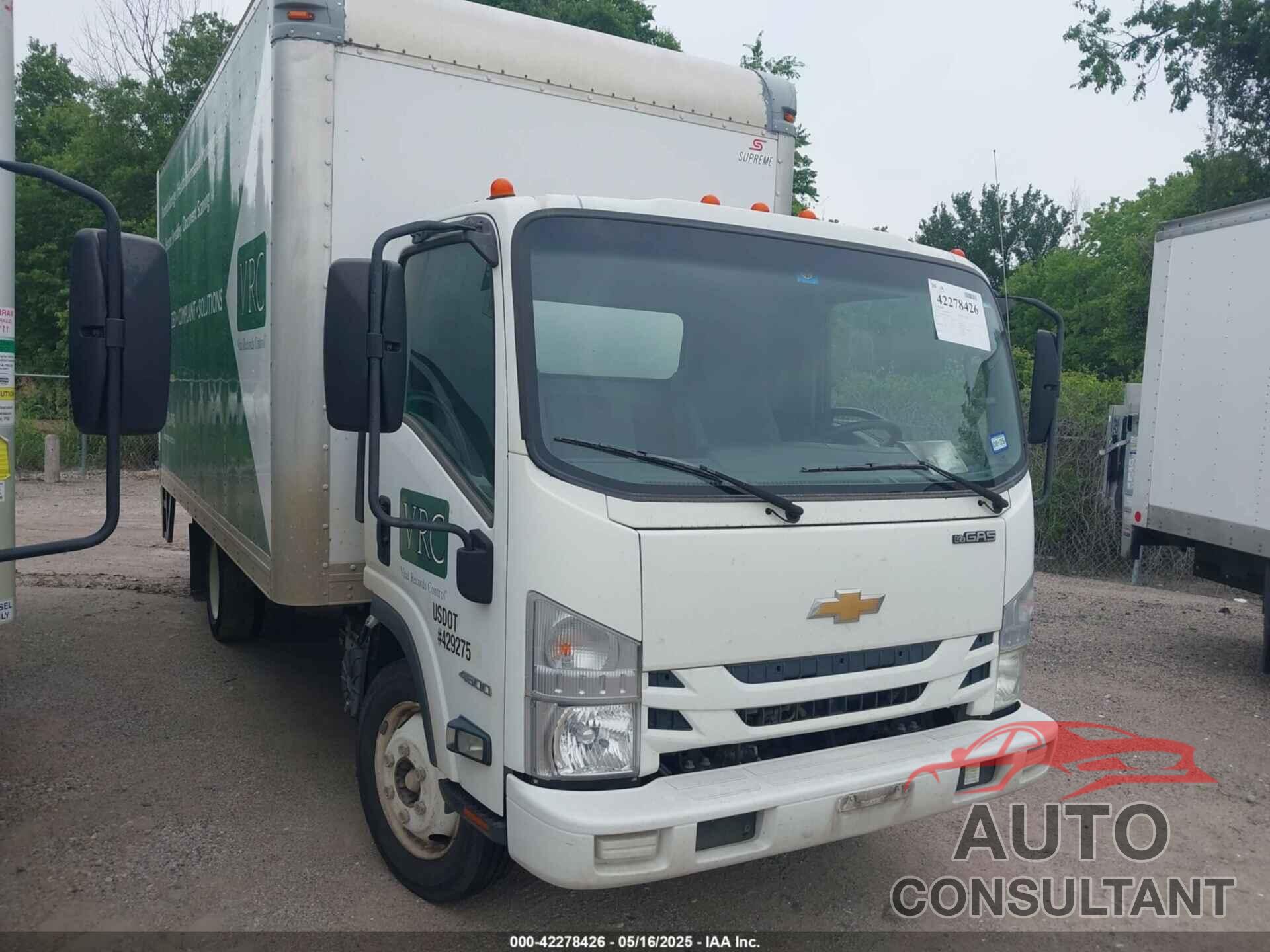 CHEVROLET 4500 LCF GAS 2017 - 54DCDW1B2HS802534