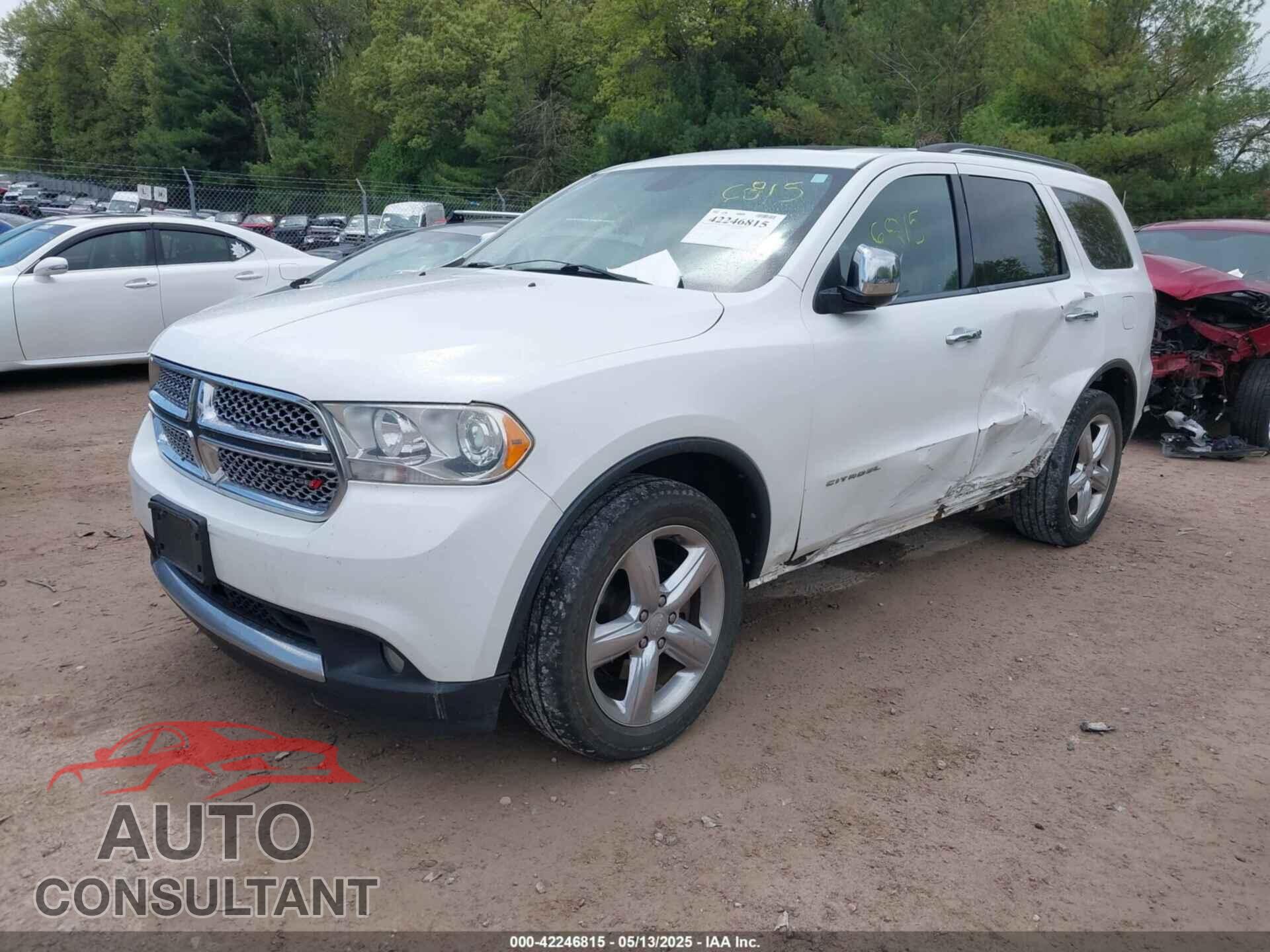 DODGE DURANGO 2013 - 1C4SDJET7DC512400