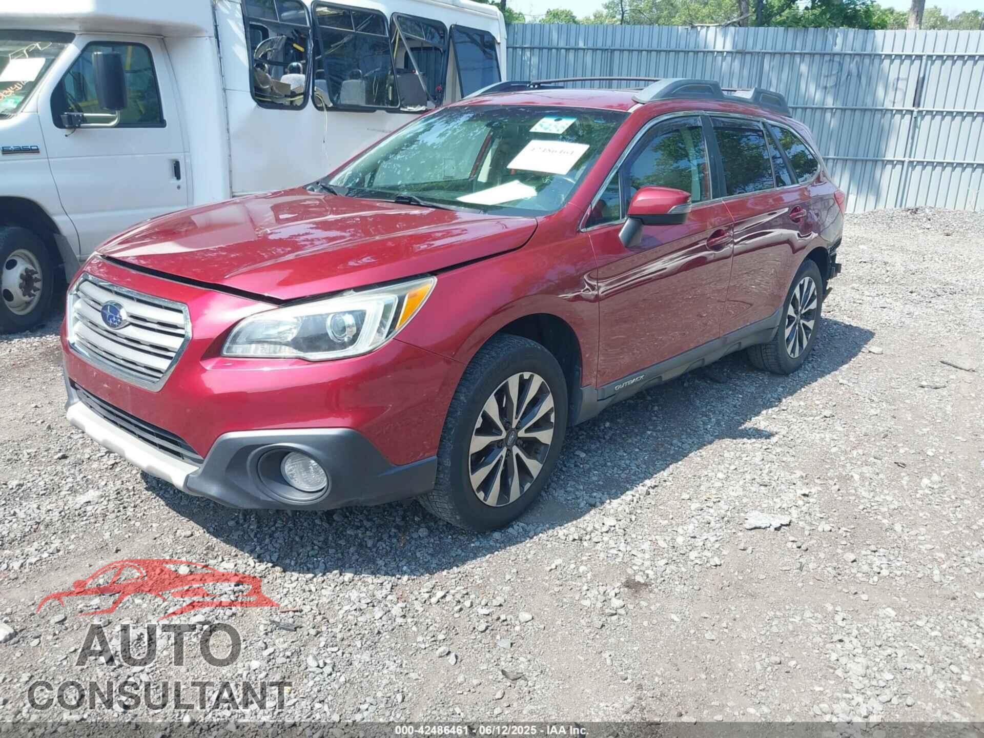 SUBARU OUTBACK 2015 - 4S4BSAJC6F3226046