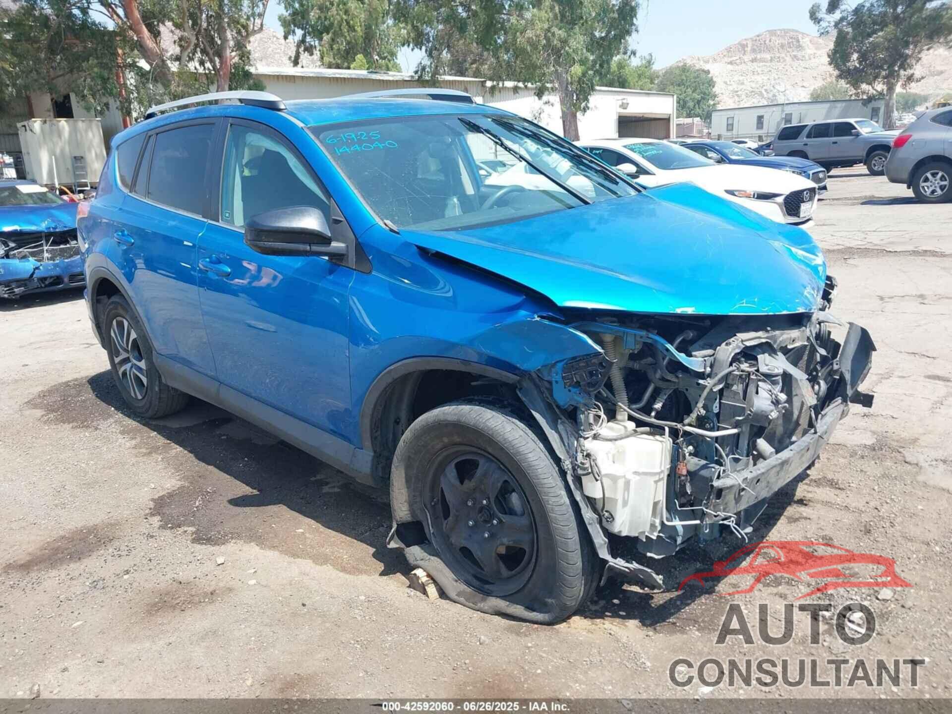 TOYOTA RAV4 2016 - 2T3ZFREV0GW280734