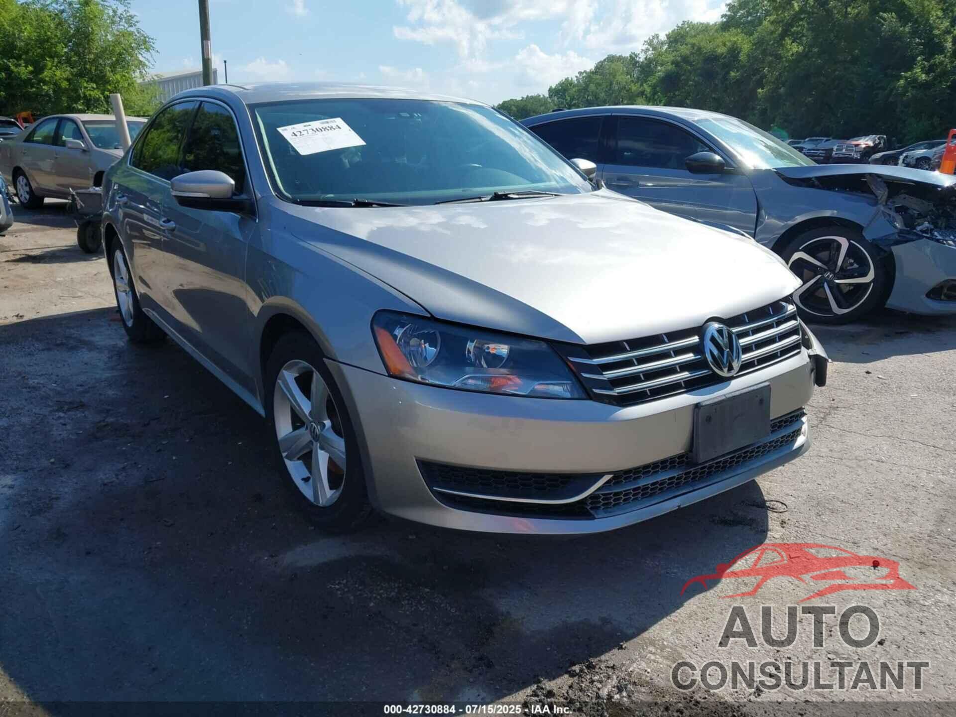 VOLKSWAGEN PASSAT 2014 - 1VWBT7A34EC055894