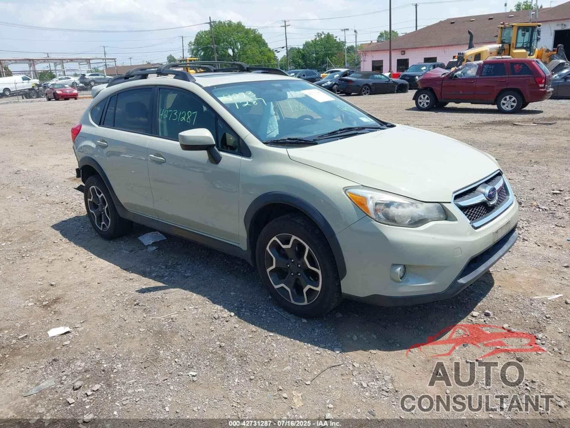 SUBARU XV CROSSTREK 2015 - JF2GPADC1F8256910