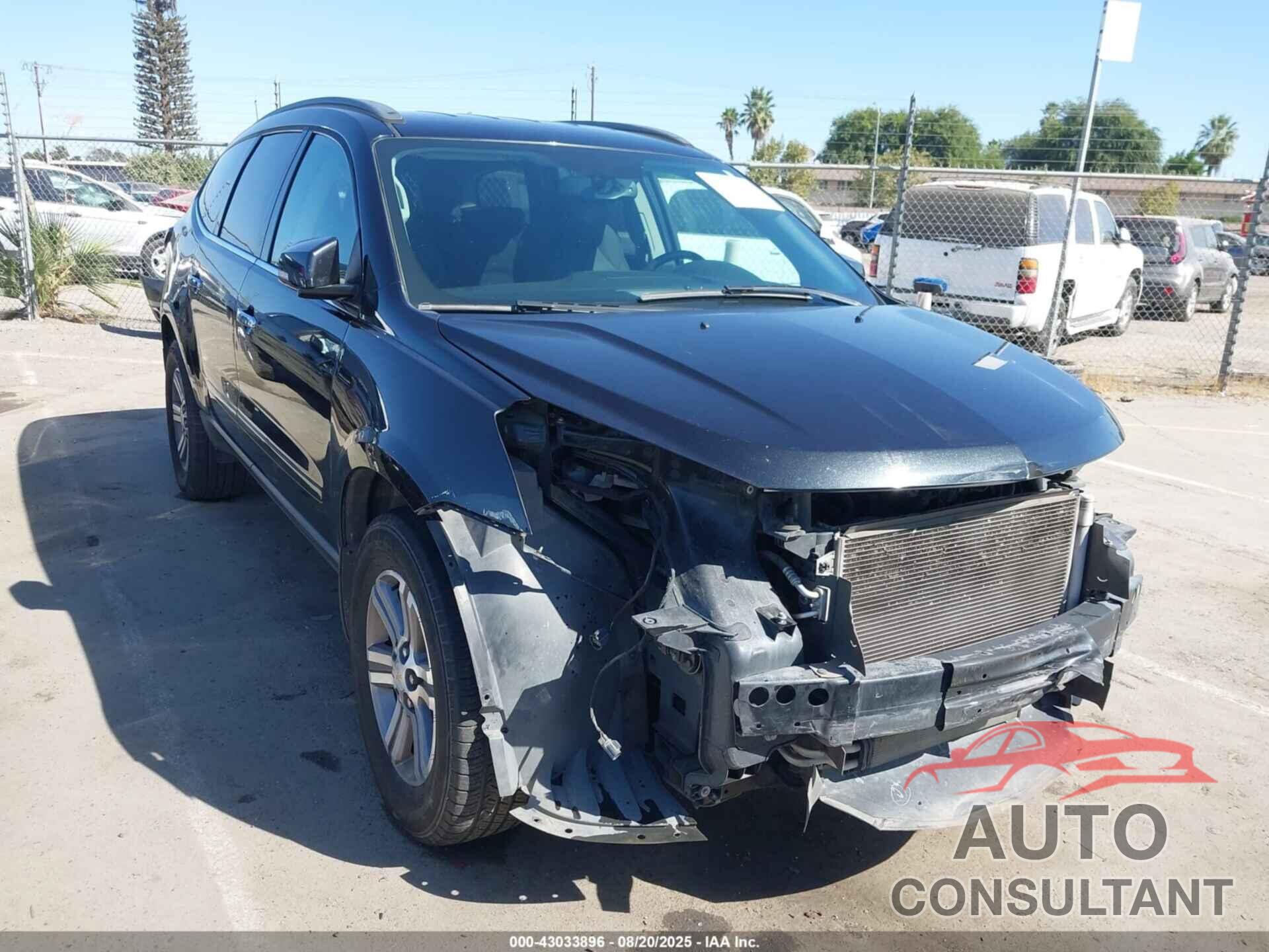 CHEVROLET TRAVERSE 2015 - 1GNKRHKD1FJ132272
