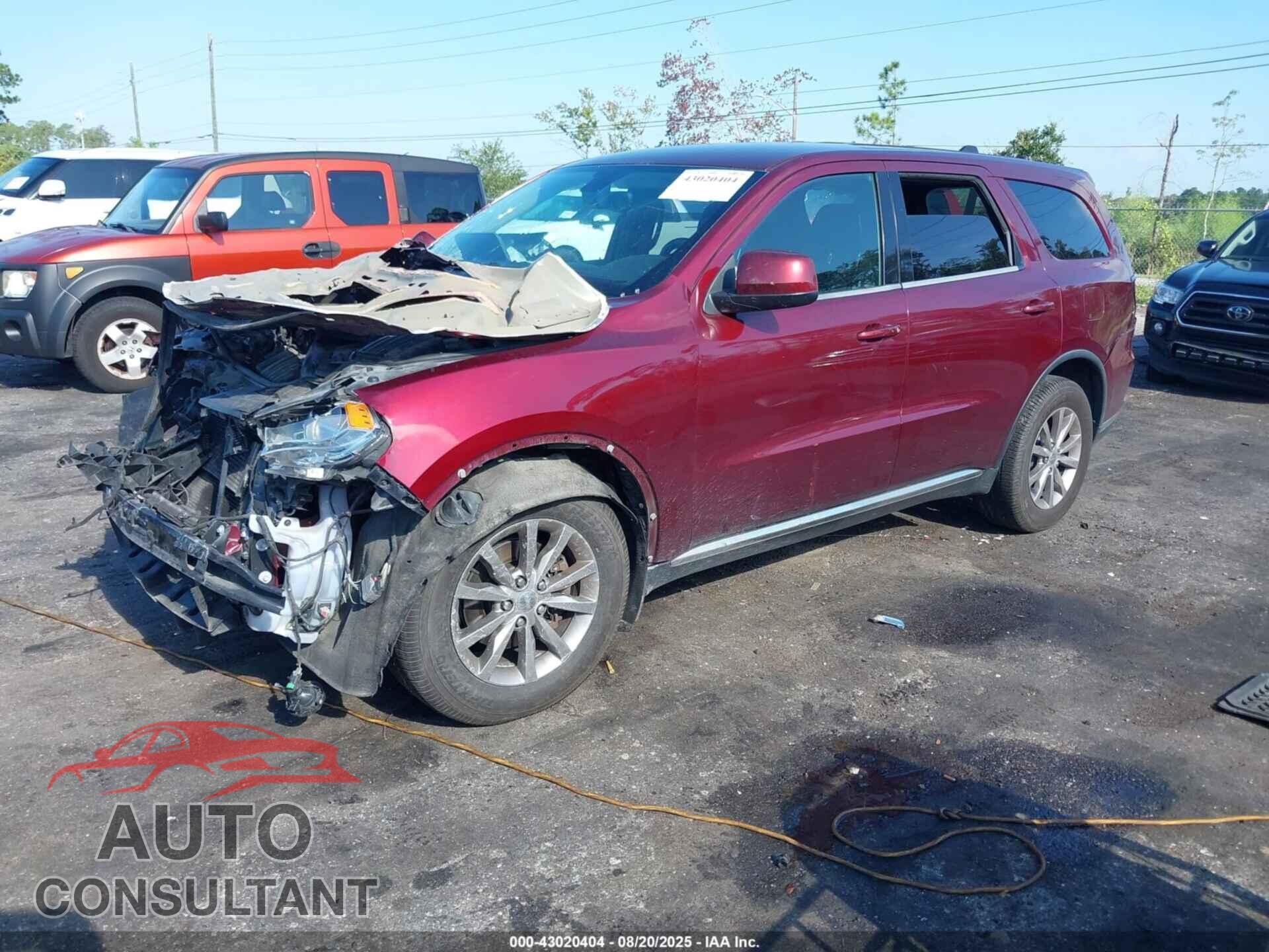 DODGE DURANGO 2017 - 1C4RDHAG1HC904908