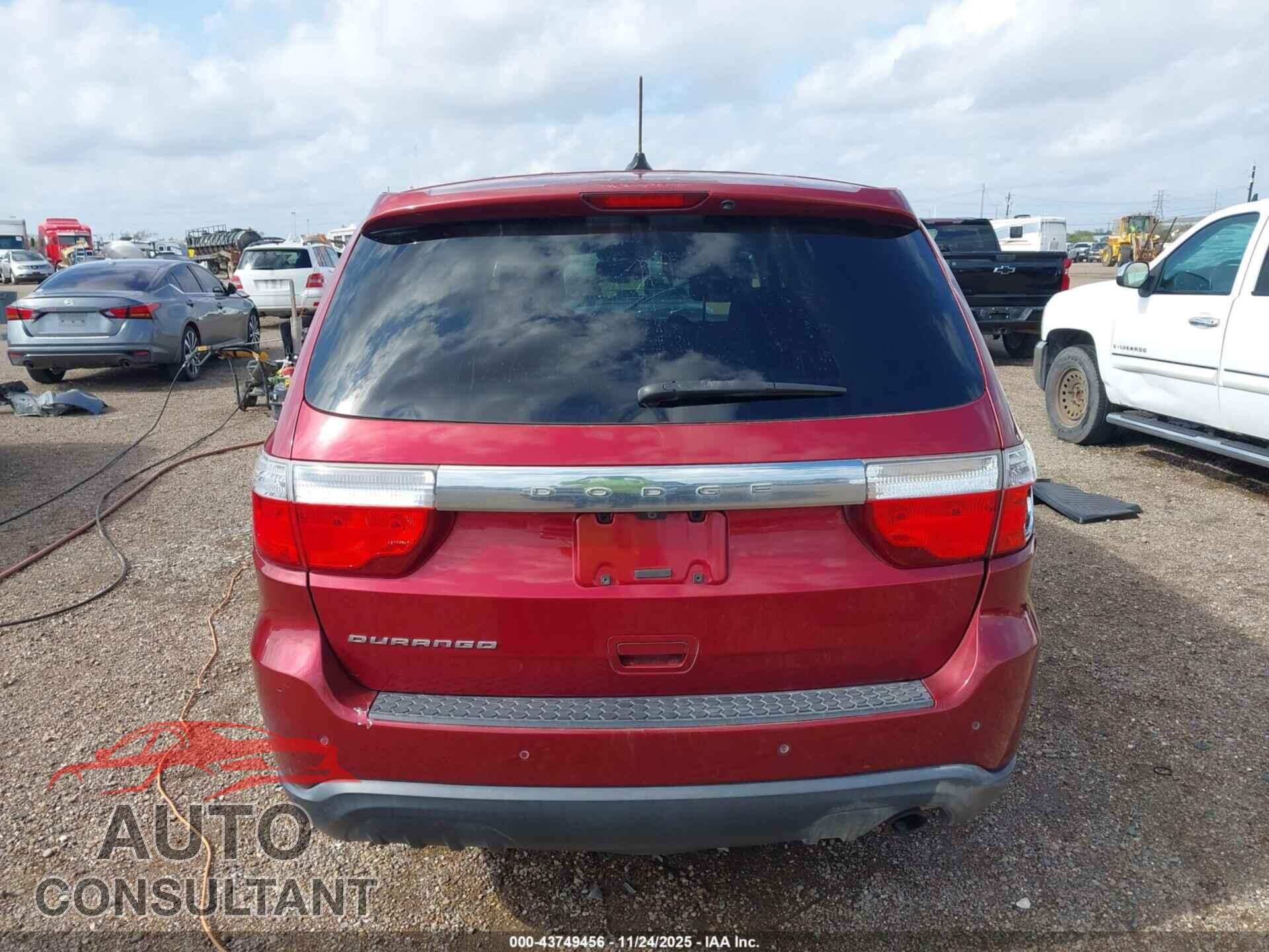 DODGE DURANGO 2013 - 1C4RDHAG5DC678317