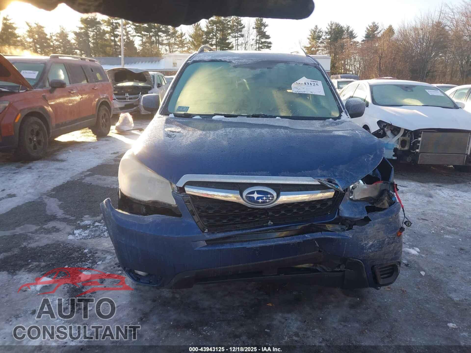 SUBARU FORESTER 2014 - JF2SJAEC0EH434413