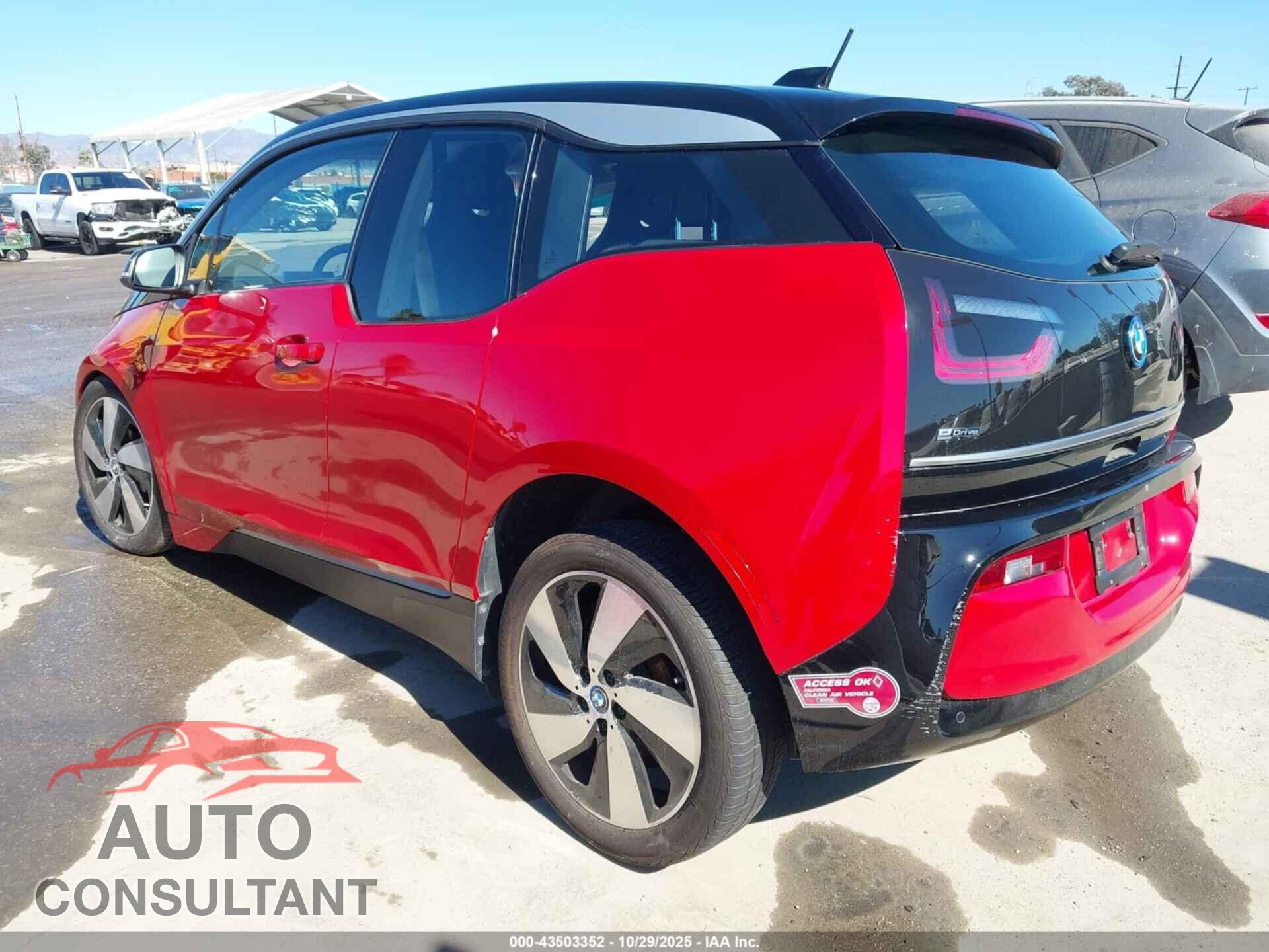 BMW I3 2018 - WBY7Z4C58JVD96350