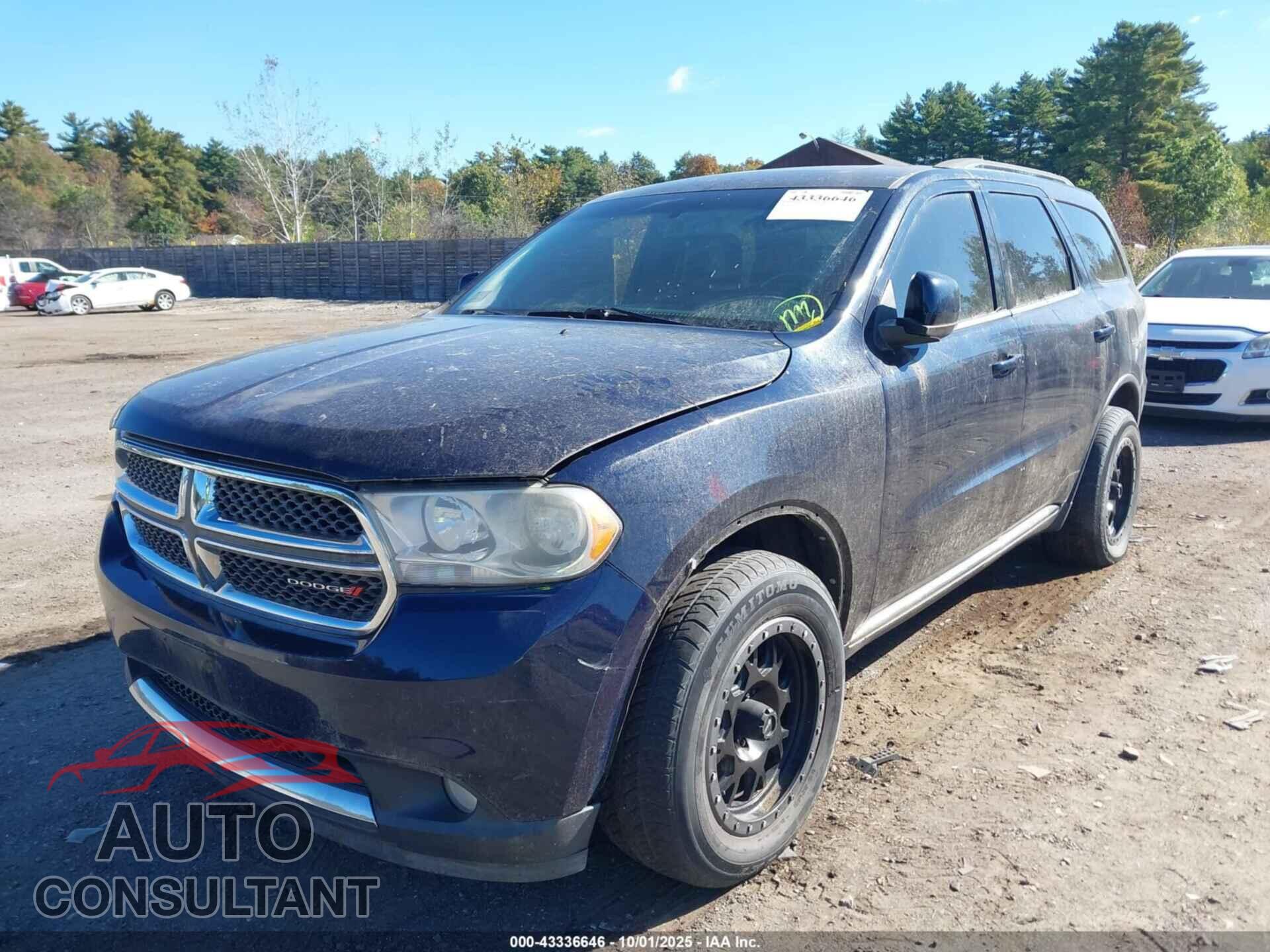 DODGE DURANGO 2012 - 1C4RDHDG2CC335765