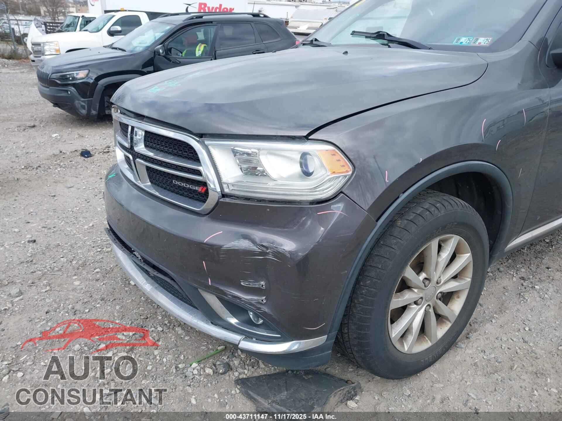 DODGE DURANGO 2015 - 1C4RDJAG9FC843327