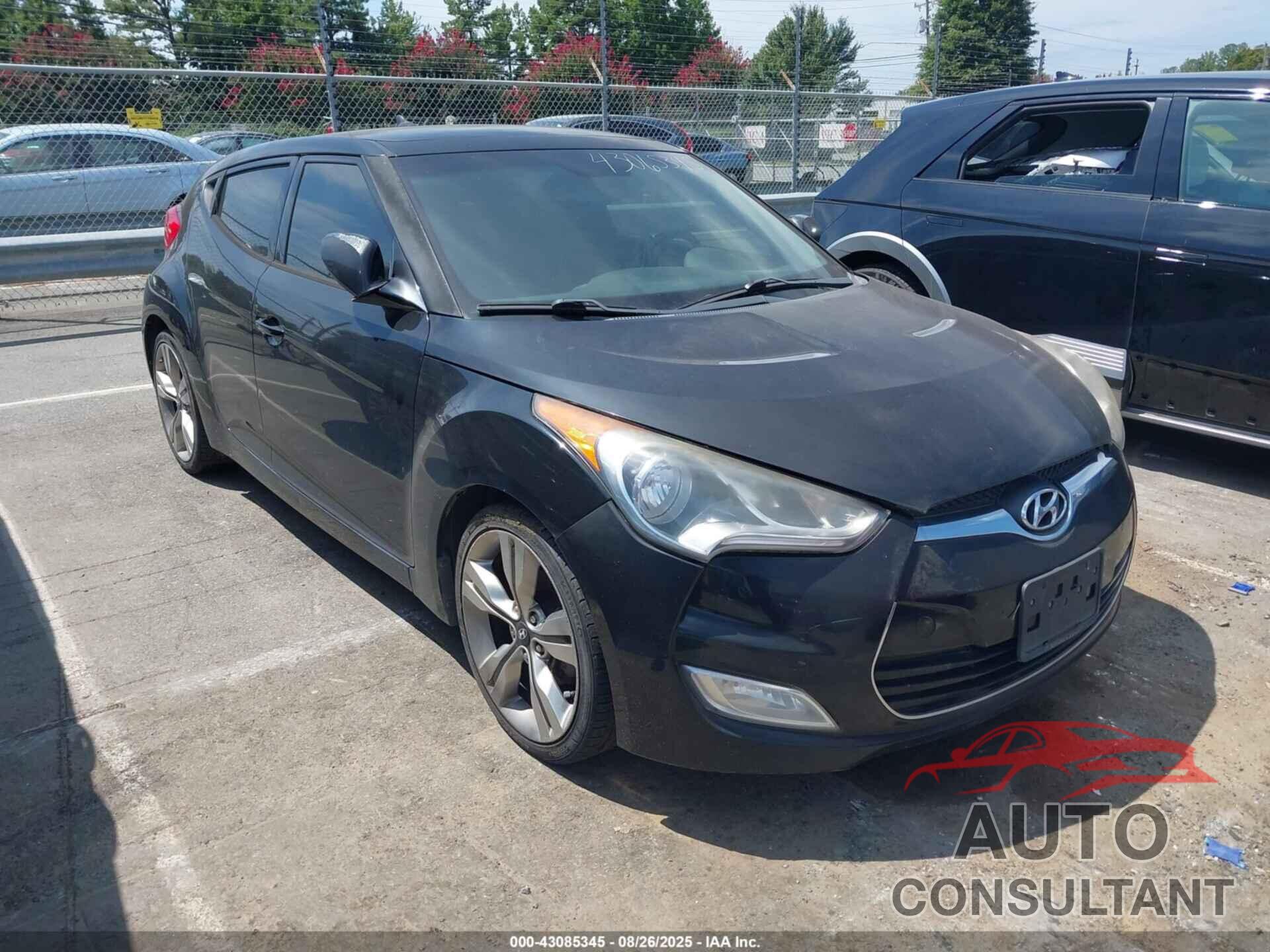 HYUNDAI VELOSTER 2013 - KMHTC6AD6DU151704