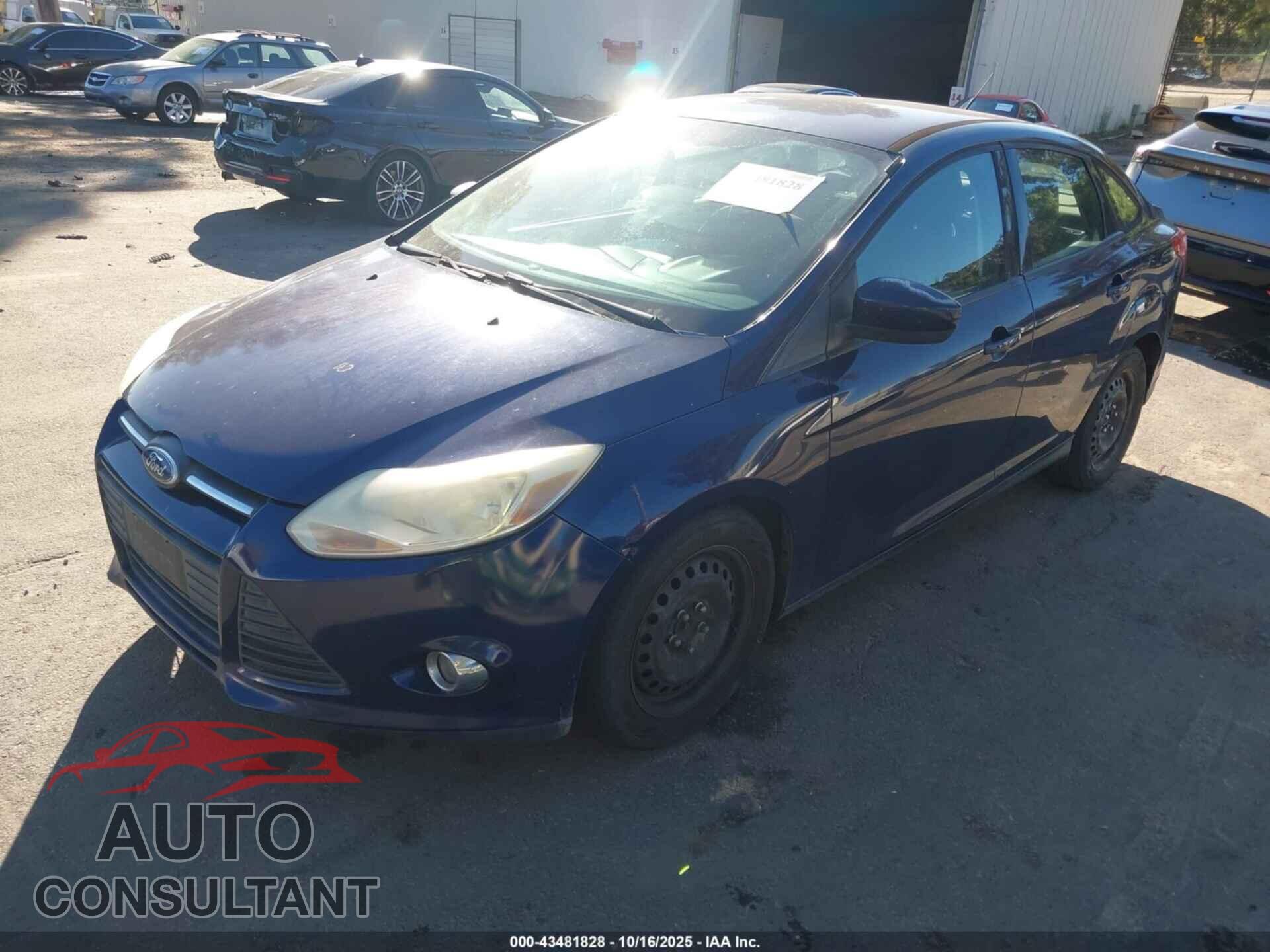 FORD FOCUS 2012 - 1FAHP3F22CL140228