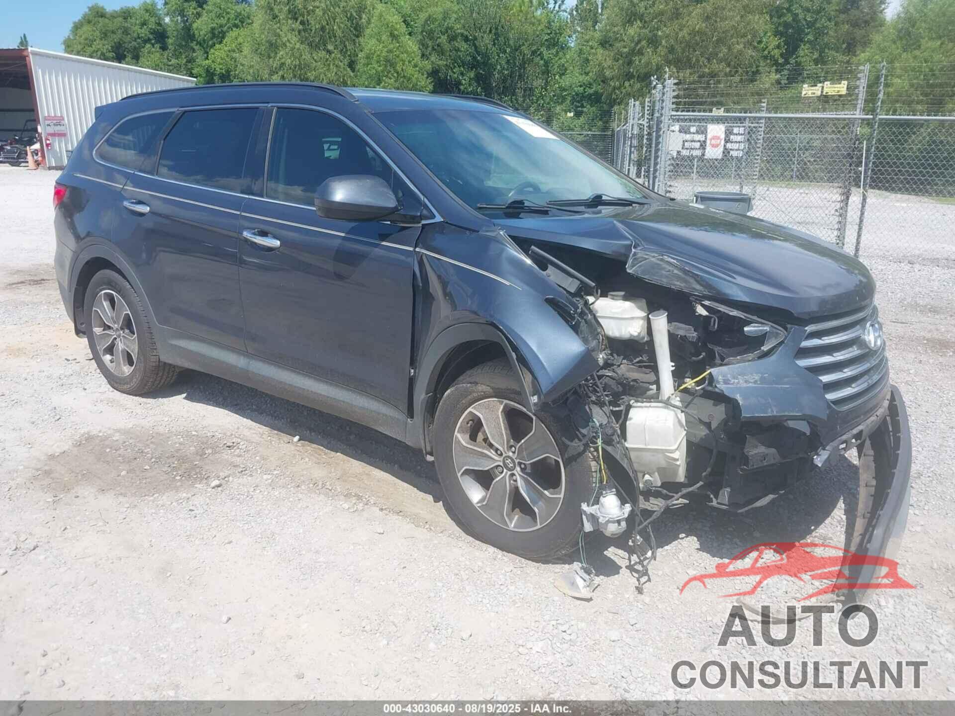 HYUNDAI SANTA FE 2014 - KM8SM4HF5EU035416