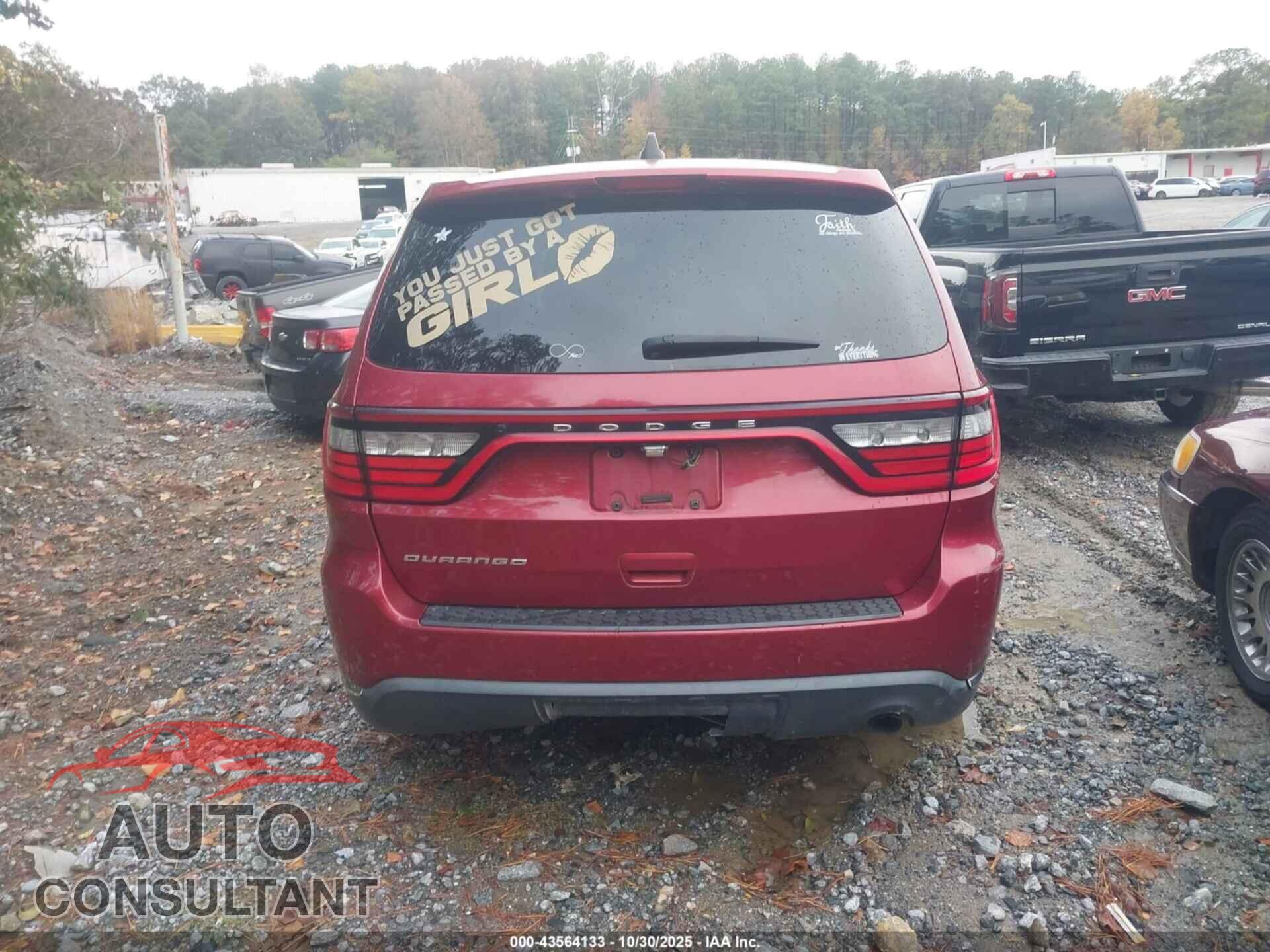 DODGE DURANGO 2015 - 1C4RDHAG8FC809601