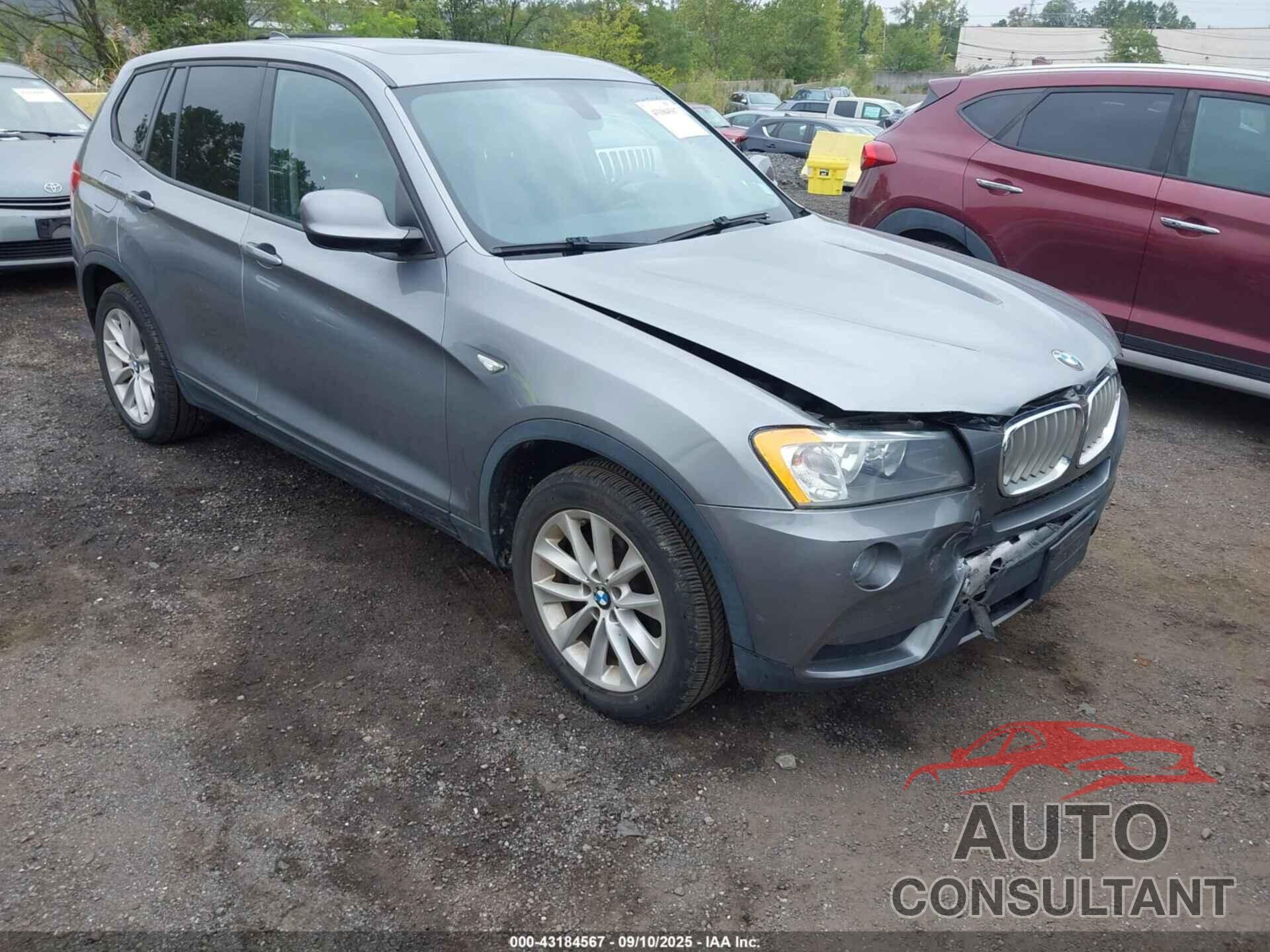 BMW X3 2013 - 5UXWX9C51D0D06892