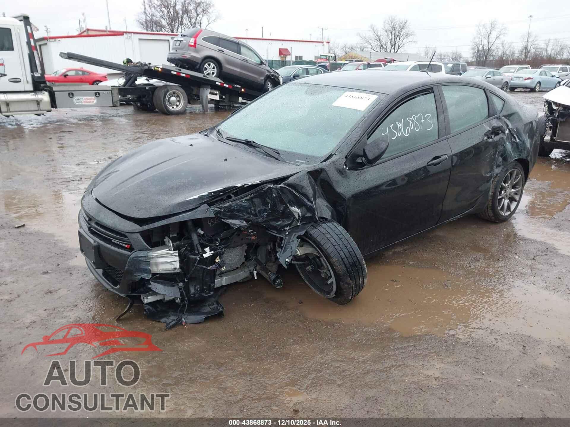 DODGE DART 2013 - 1C3CDFBA4DD331872