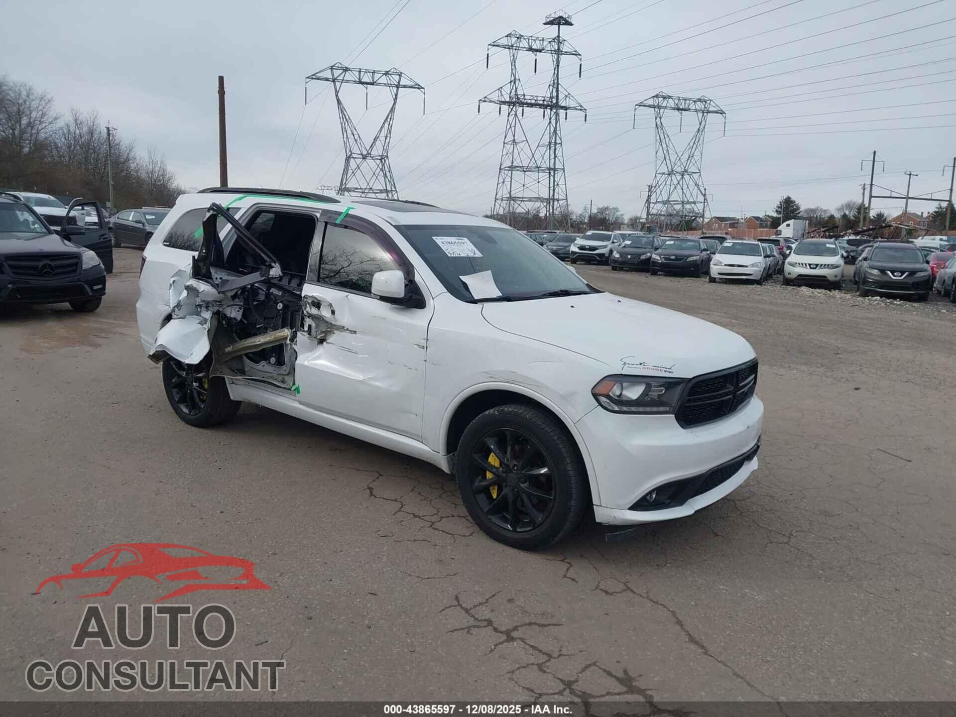 DODGE DURANGO 2018 - 1C4RDJDG2JC150121