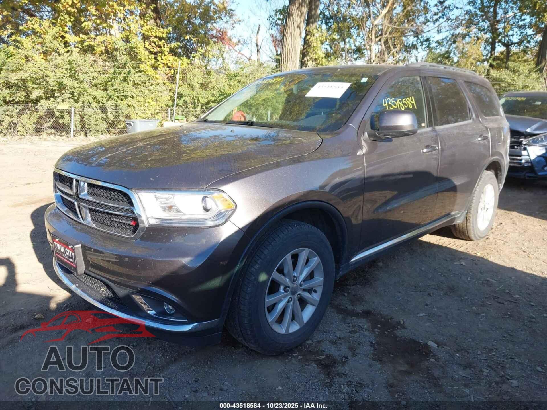 DODGE DURANGO 2014 - 1C4RDJAG9EC562451