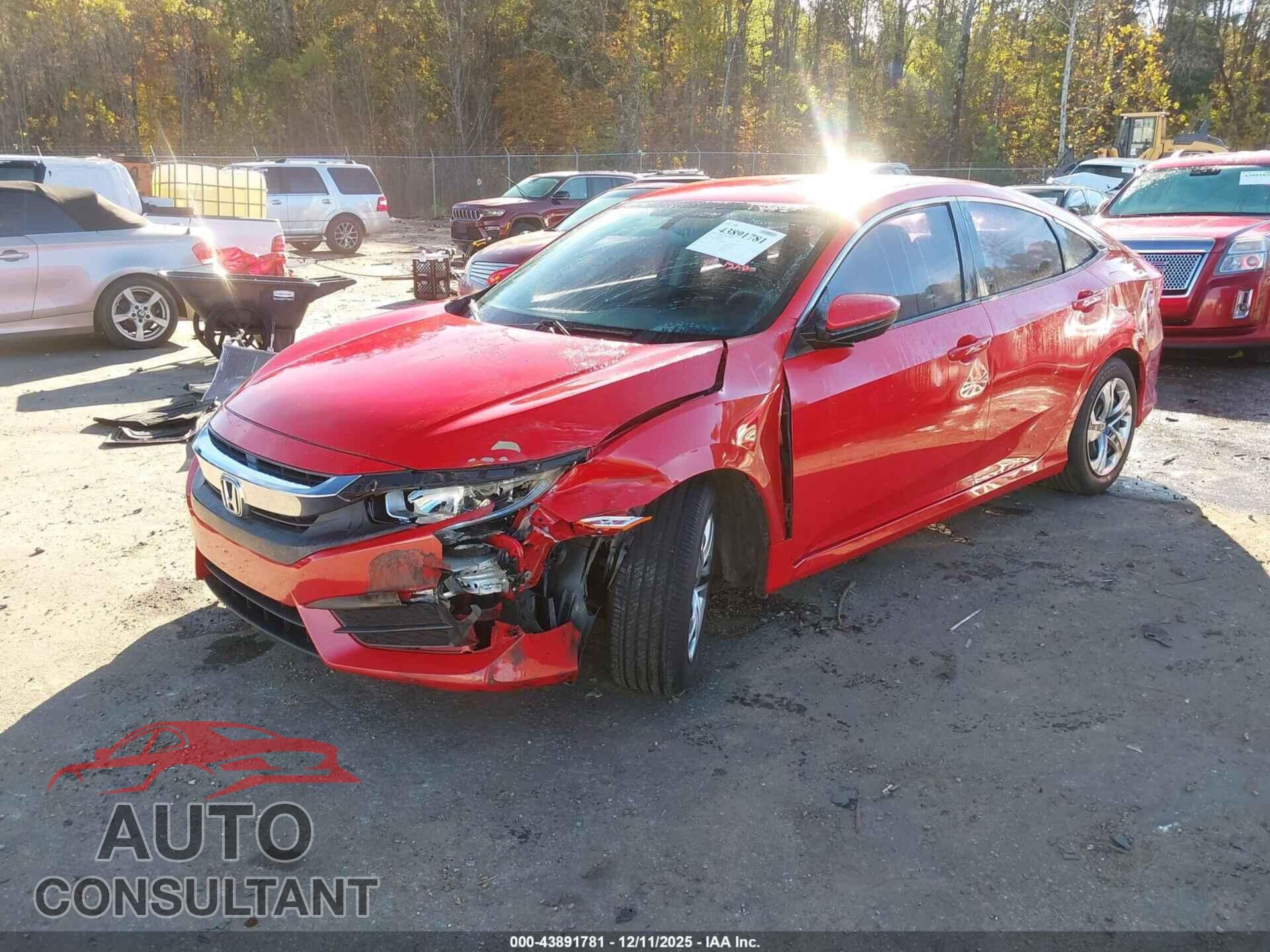 HONDA CIVIC 2017 - 2HGFC2F52HH530009