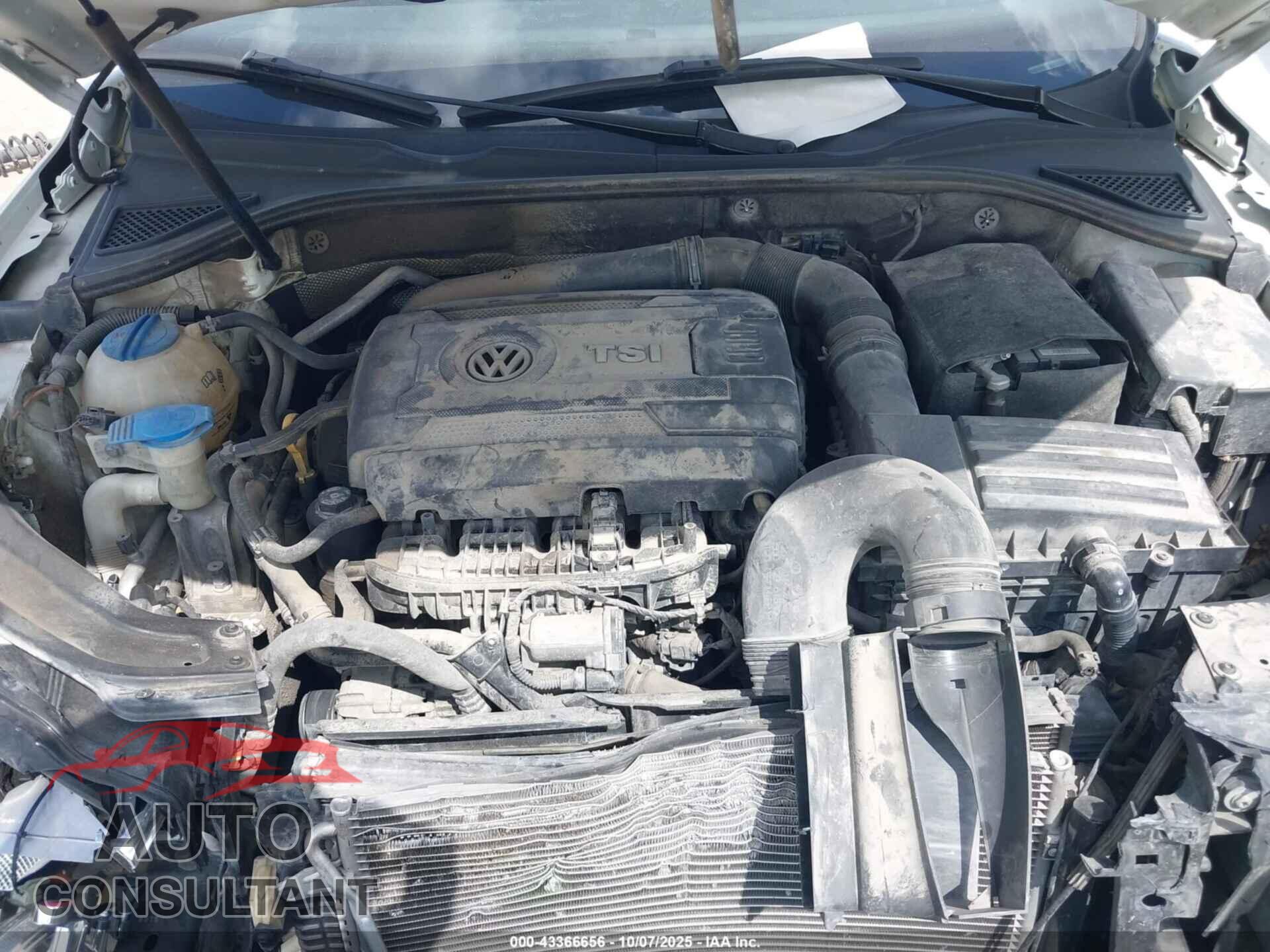 VOLKSWAGEN PASSAT 2017 - 1VWAT7A33HC052002