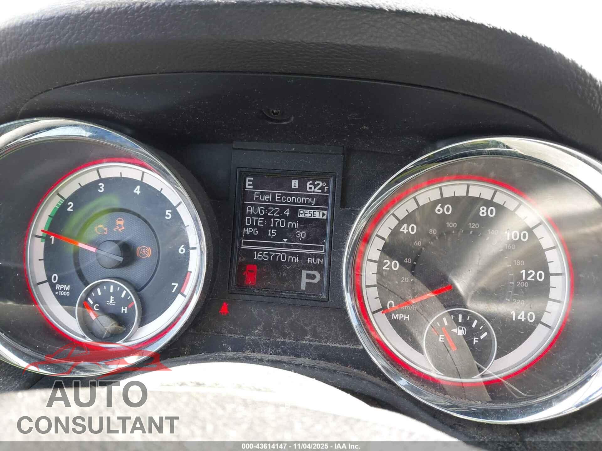 DODGE DURANGO 2013 - 1C4RDJDG3DC614313