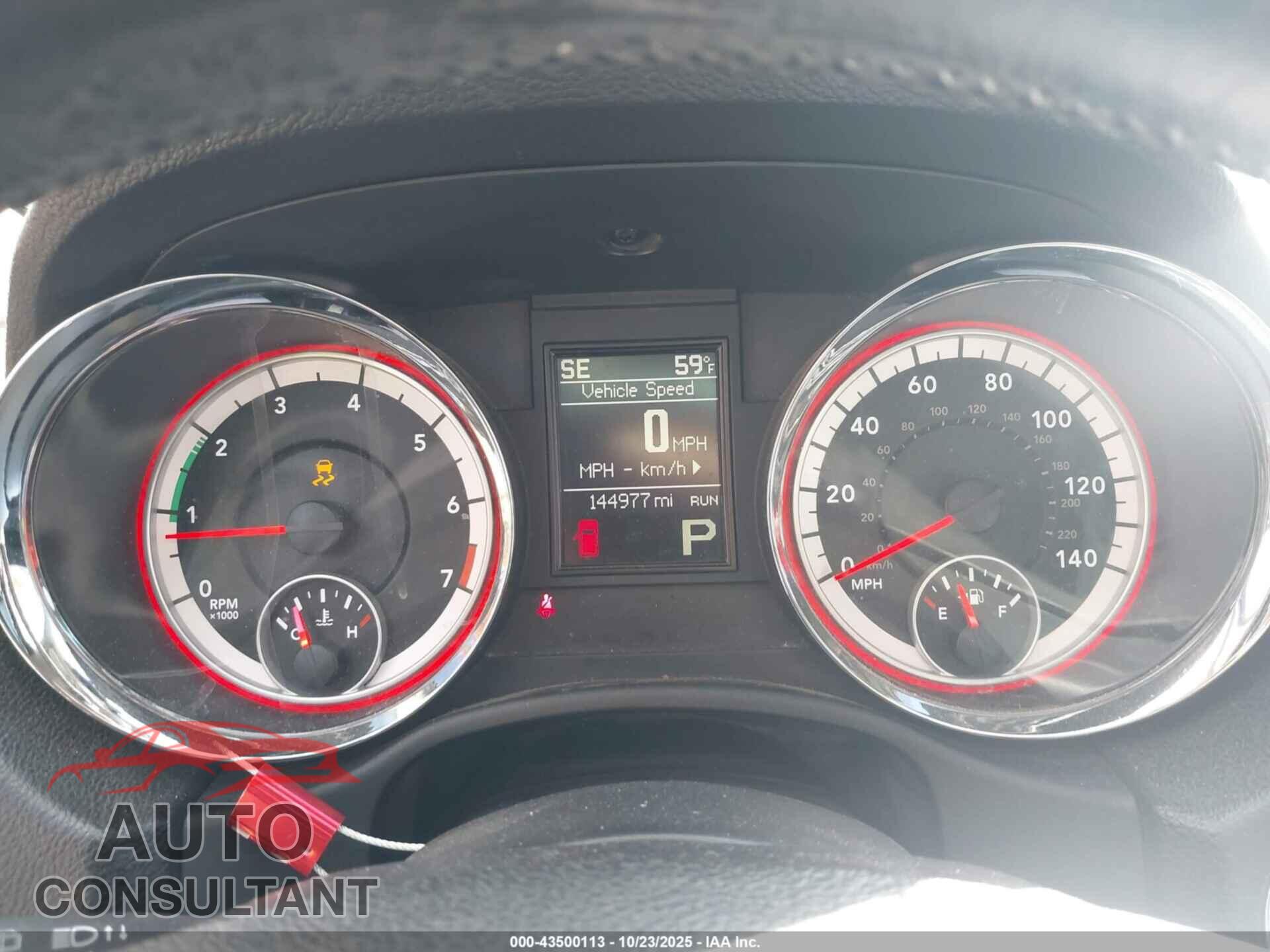 DODGE DURANGO 2013 - 1C4RDJDG0DC699093