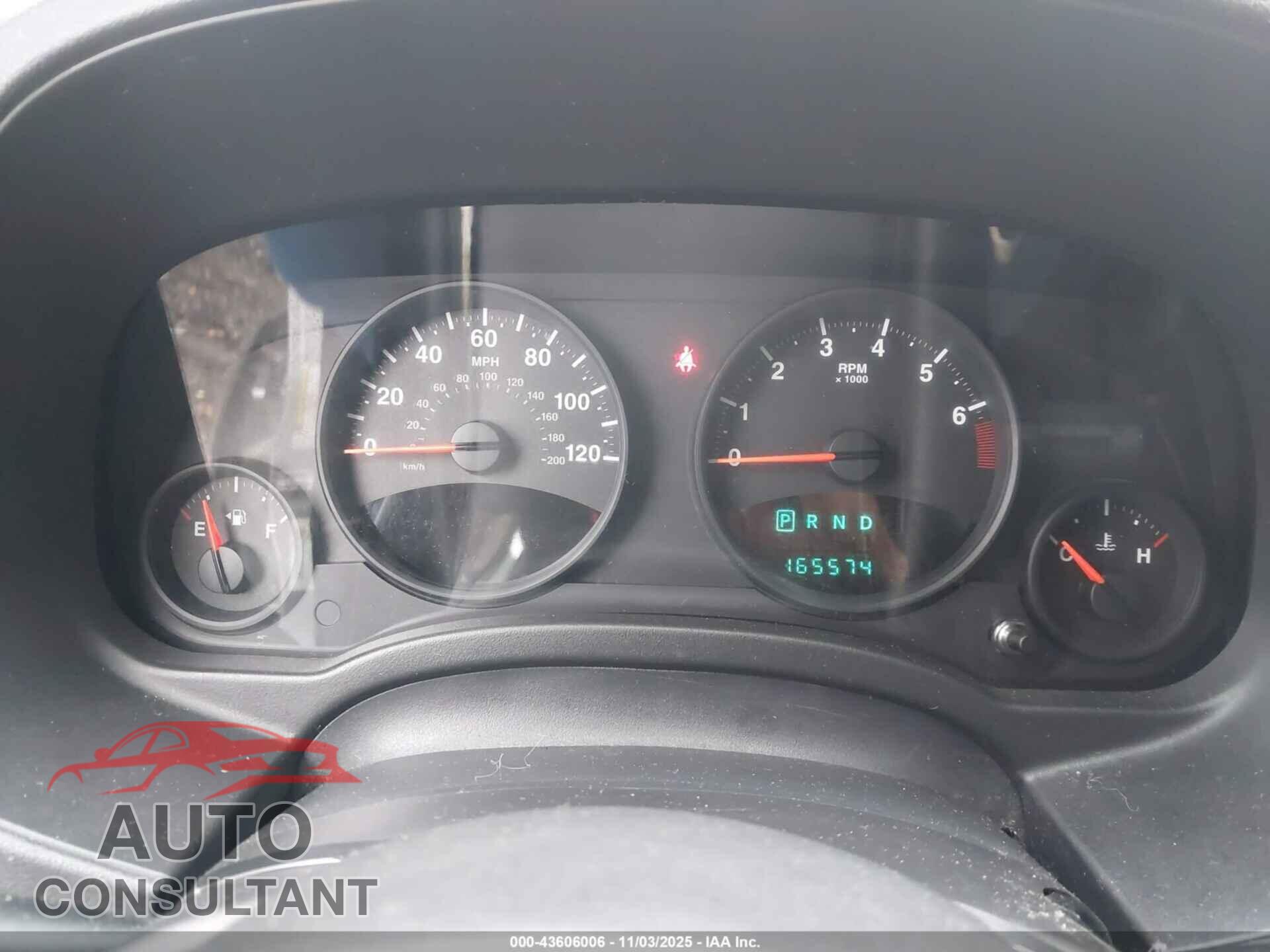 JEEP COMPASS 2011 - 1J4NT1FA1BD224533