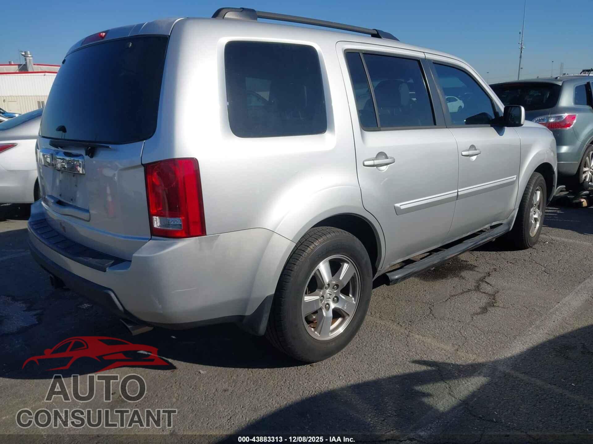 HONDA PILOT 2009 - 5FNYF38539B018560