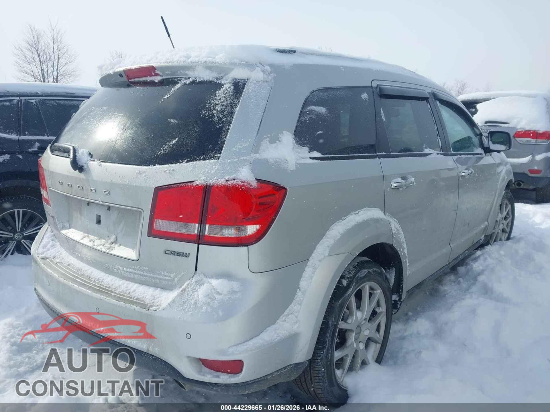 DODGE JOURNEY 2013 - 3C4PDCDG5DT626860