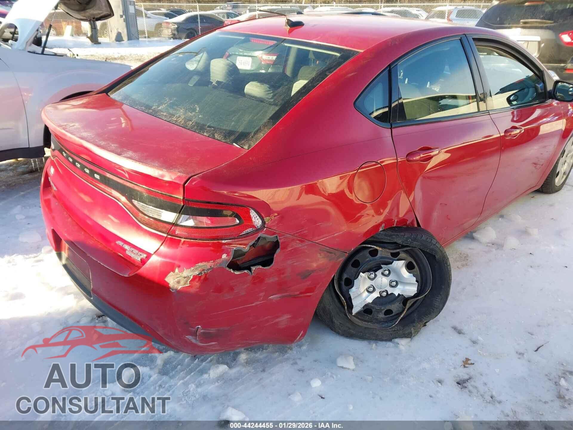 DODGE DART 2013 - 1C3CDFAH0DD204826