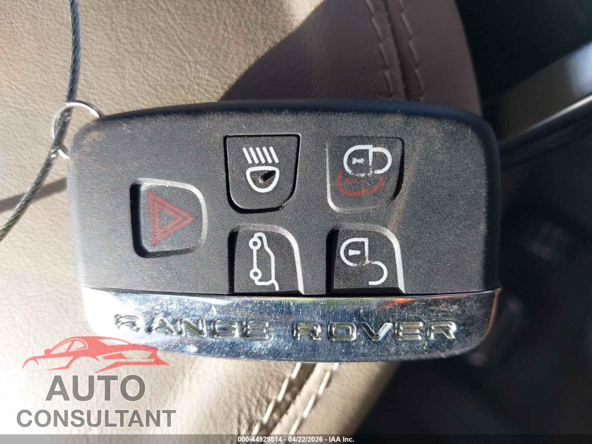 LAND ROVER RANGE ROVER 2013 - SALGV2EF6DA121908