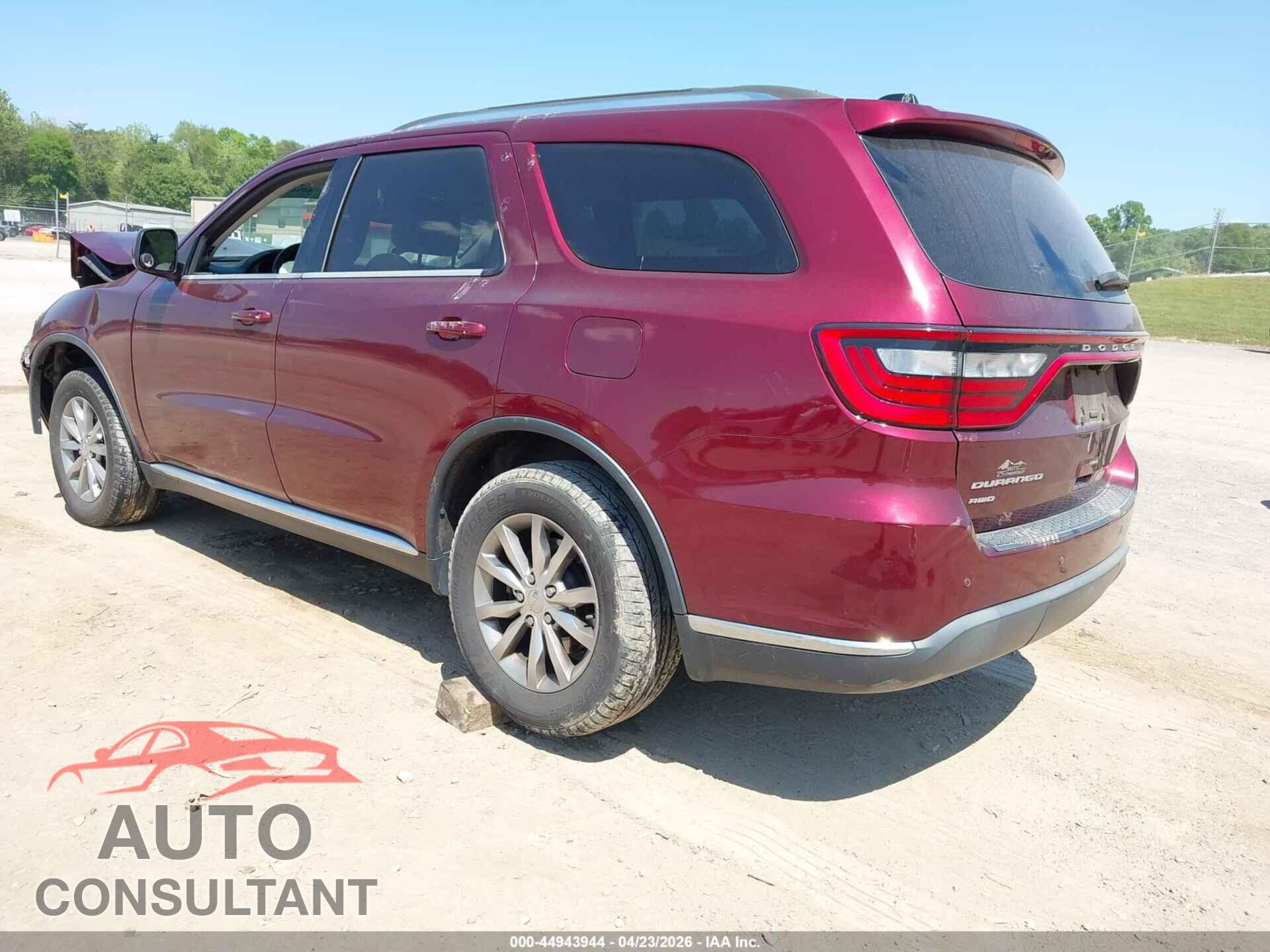 DODGE DURANGO 2017 - 1C4RDJAG1HC759764