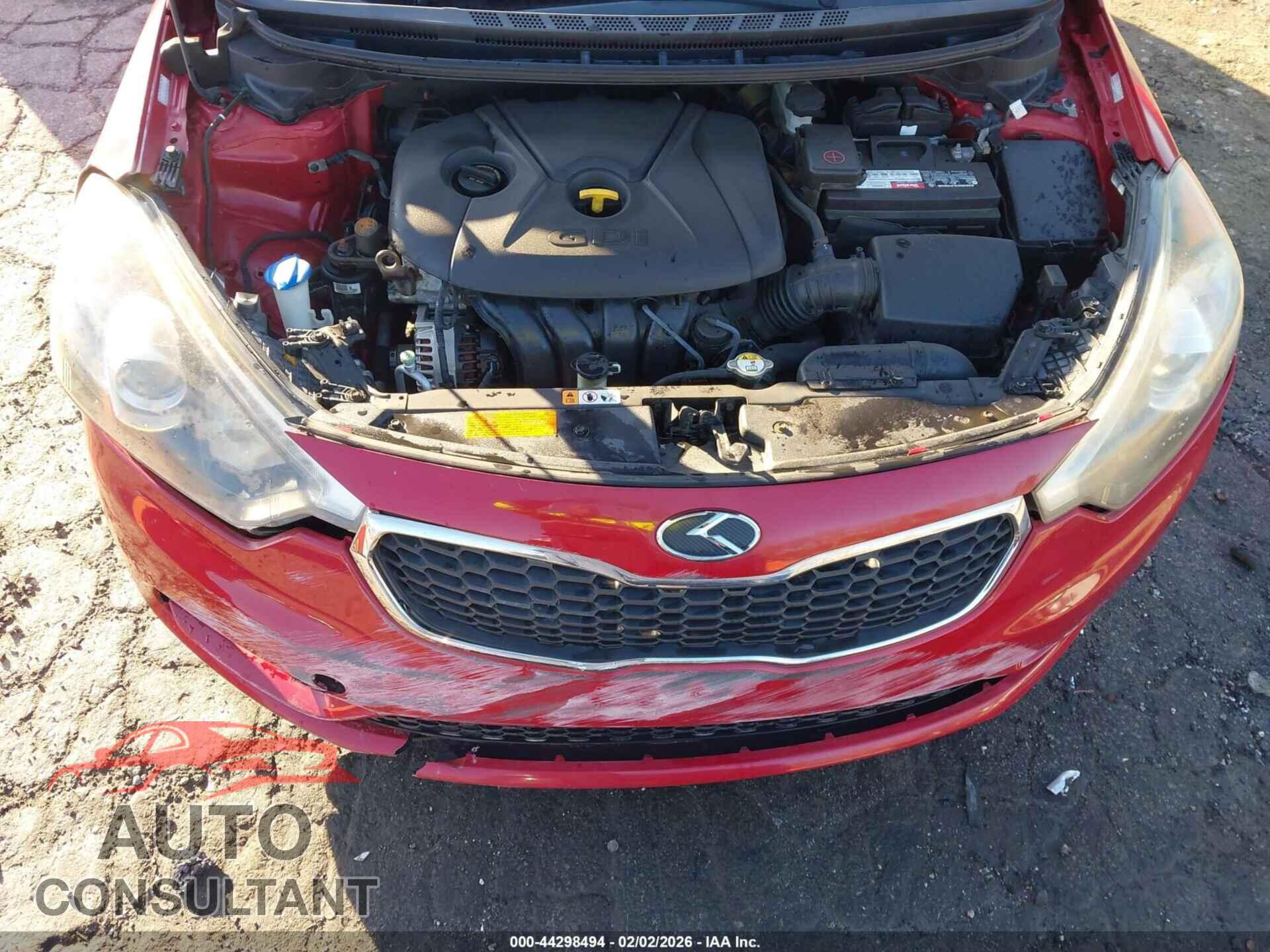 KIA FORTE 2014 - KNAFX4A86E5115419