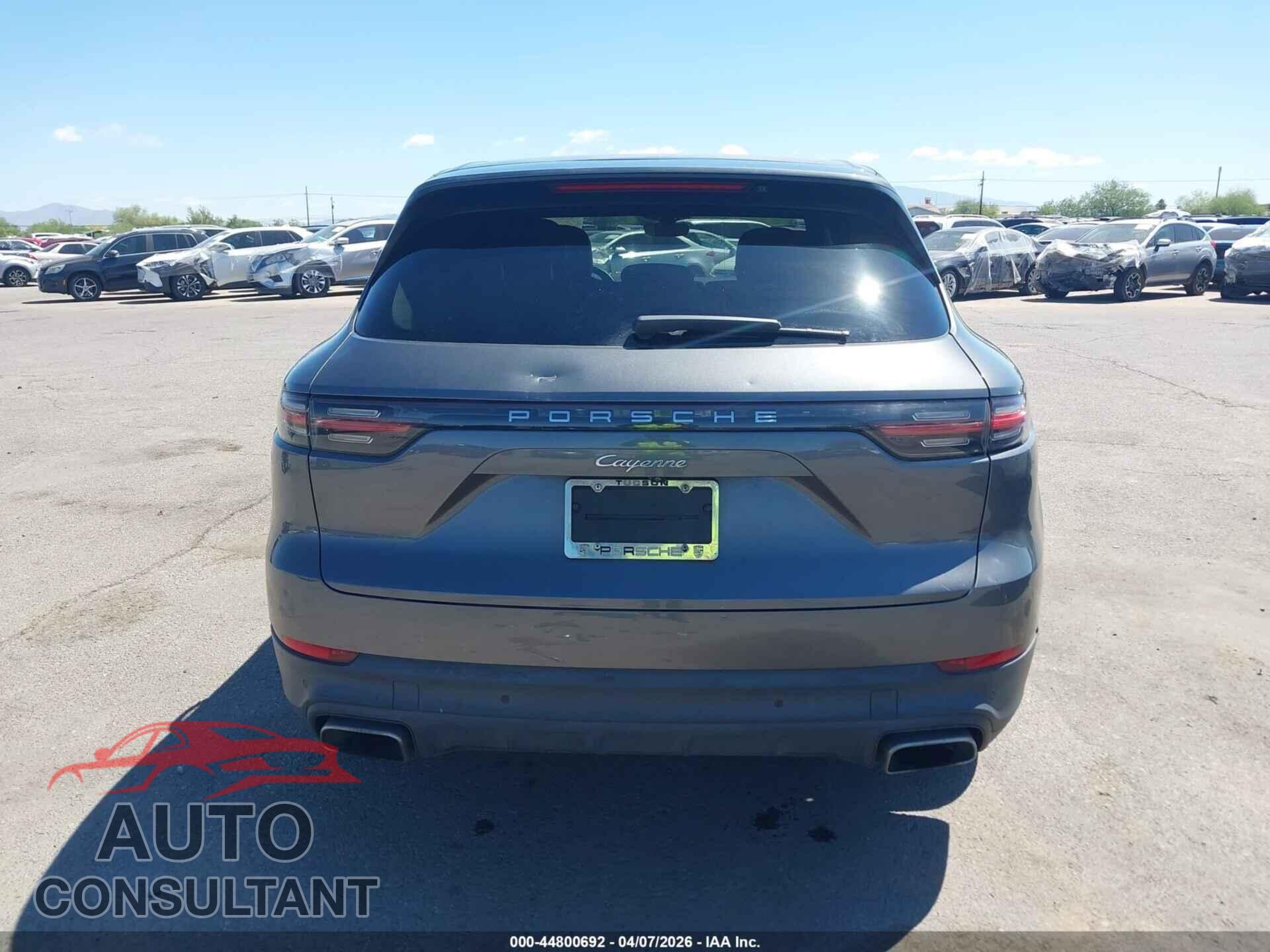 PORSCHE CAYENNE 2019 - WP1AA2AY0KDA03802