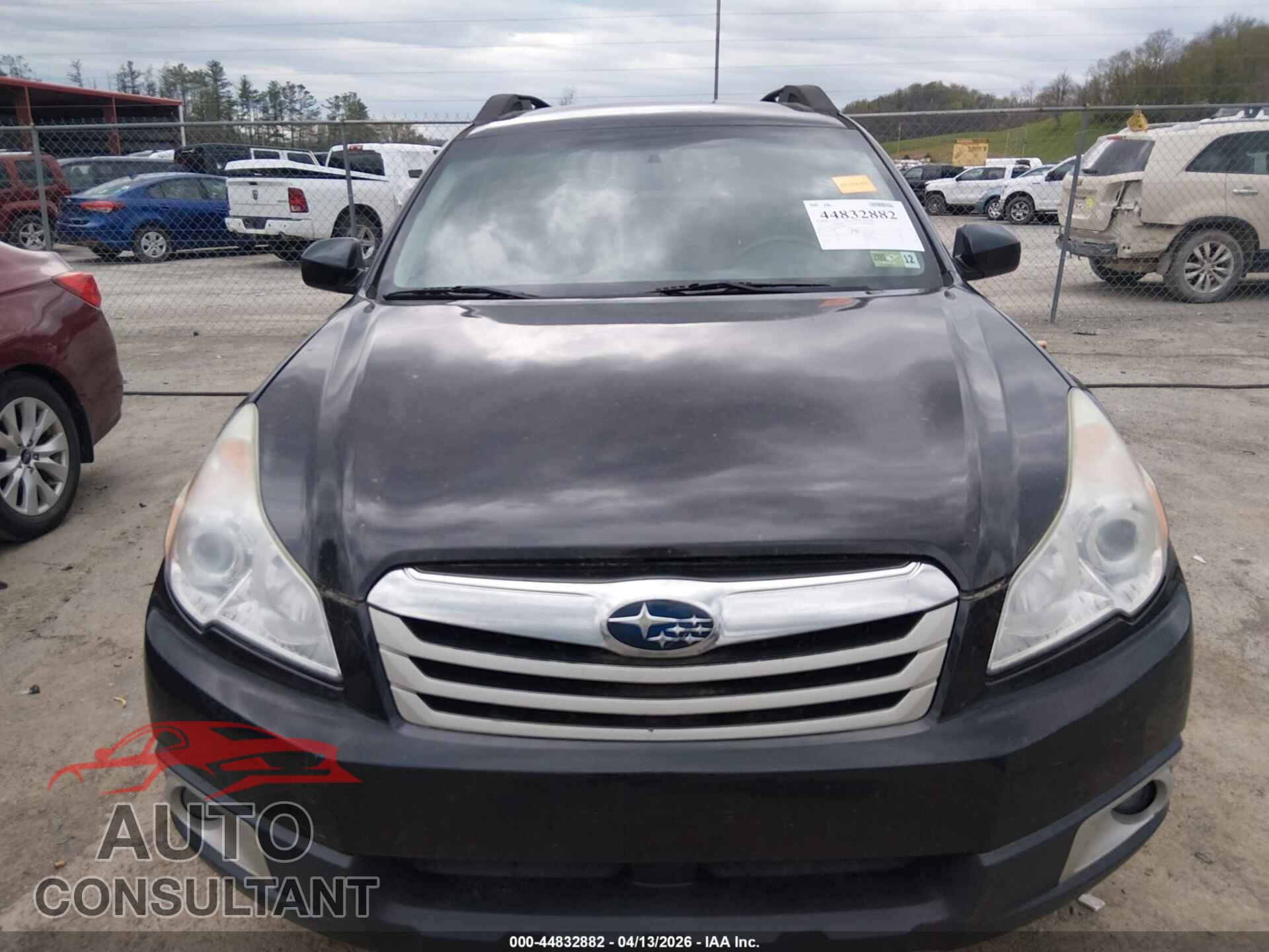 SUBARU OUTBACK 2012 - 4S4BRCACXC3207101