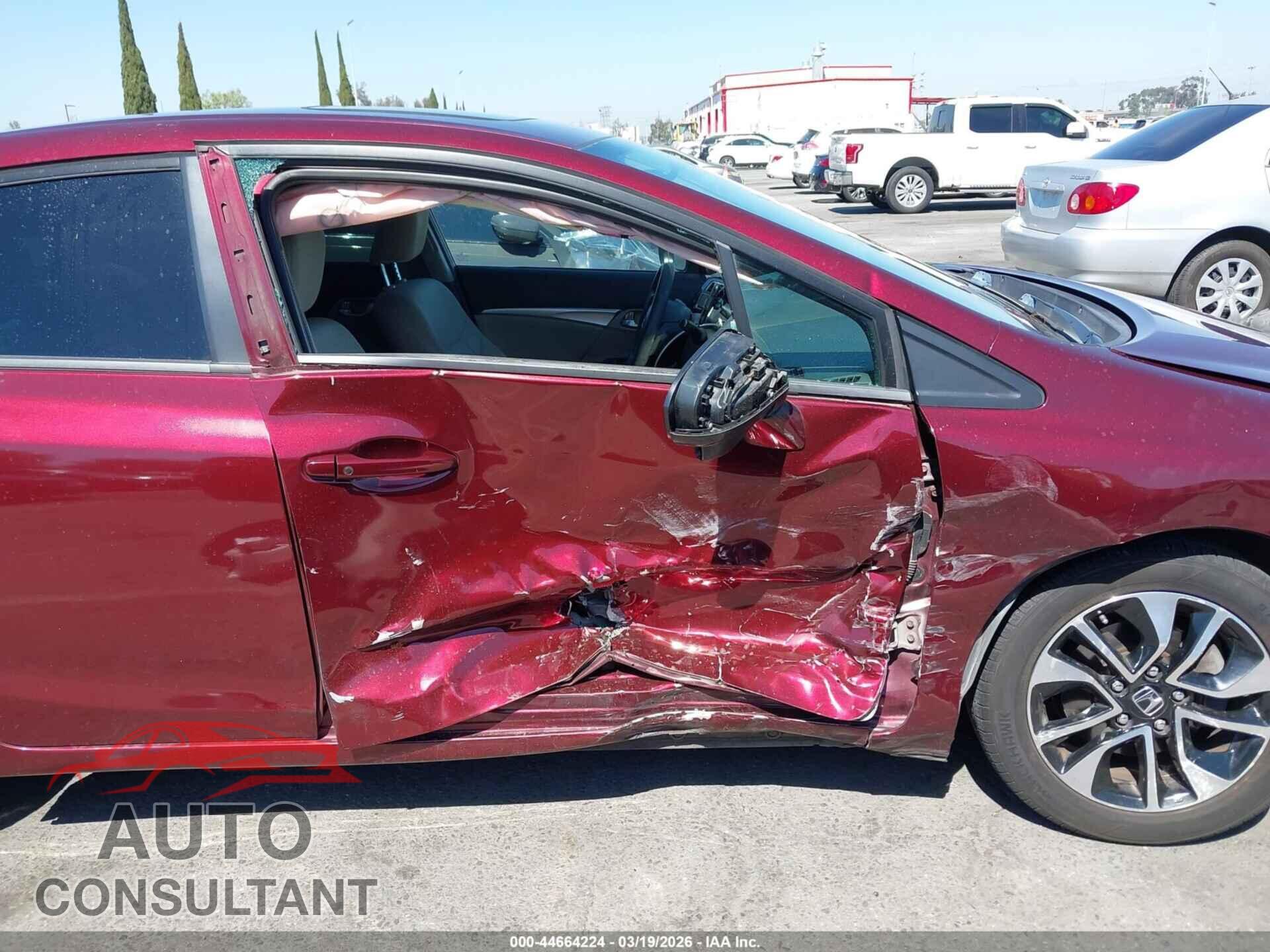 HONDA CIVIC 2015 - 19XFB2F88FE217504