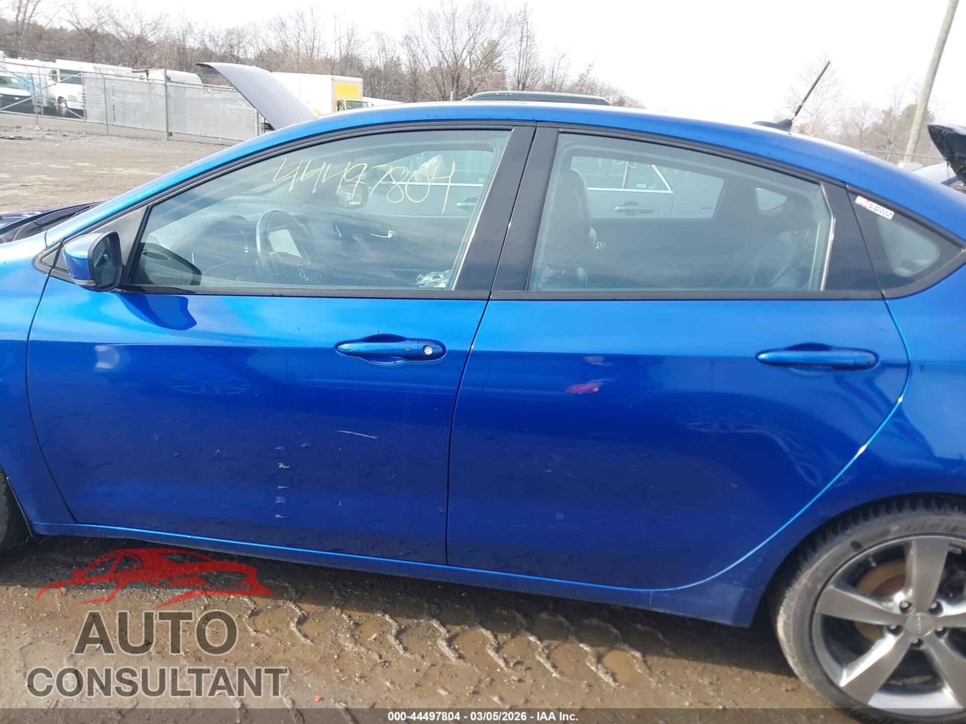 DODGE DART 2014 - 1C3CDFEB8ED670091