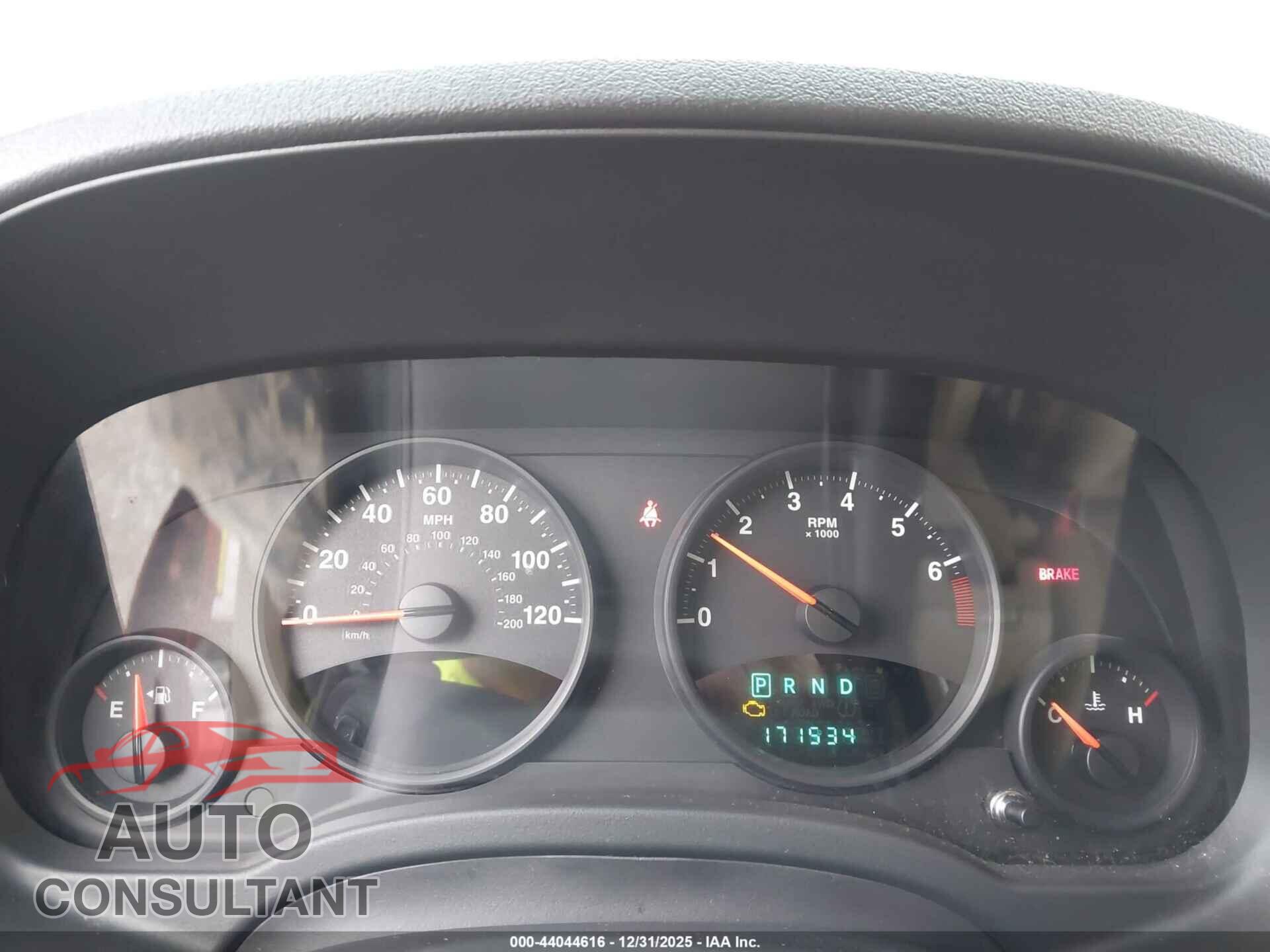 JEEP COMPASS 2012 - 1C4NJDEB3CD599817