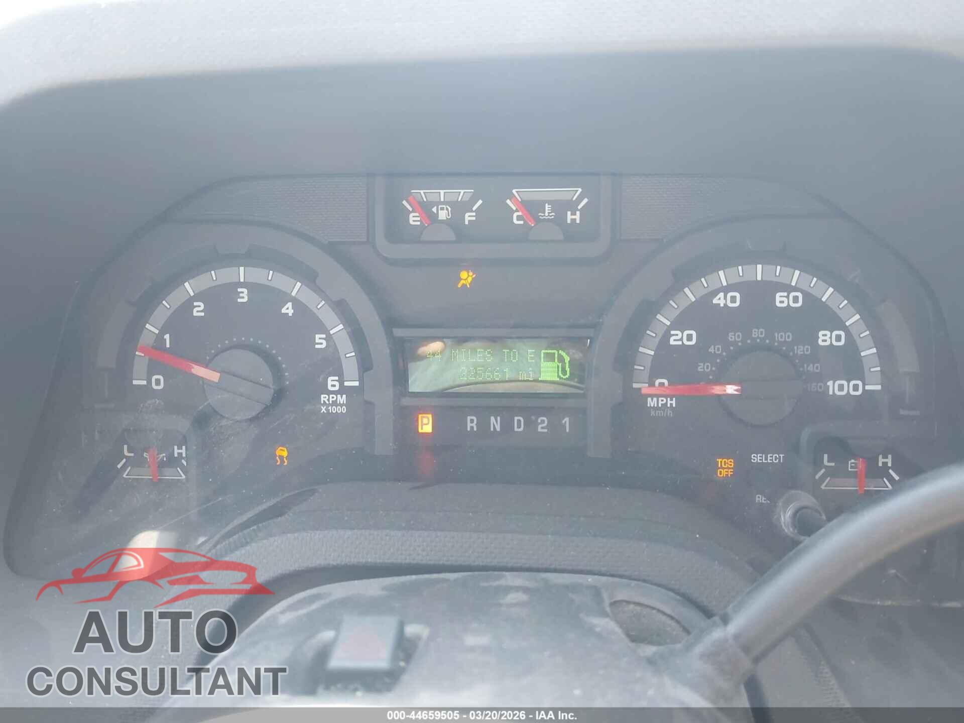 FORD E-150 2012 - 1FDNE1BW6CDA41739