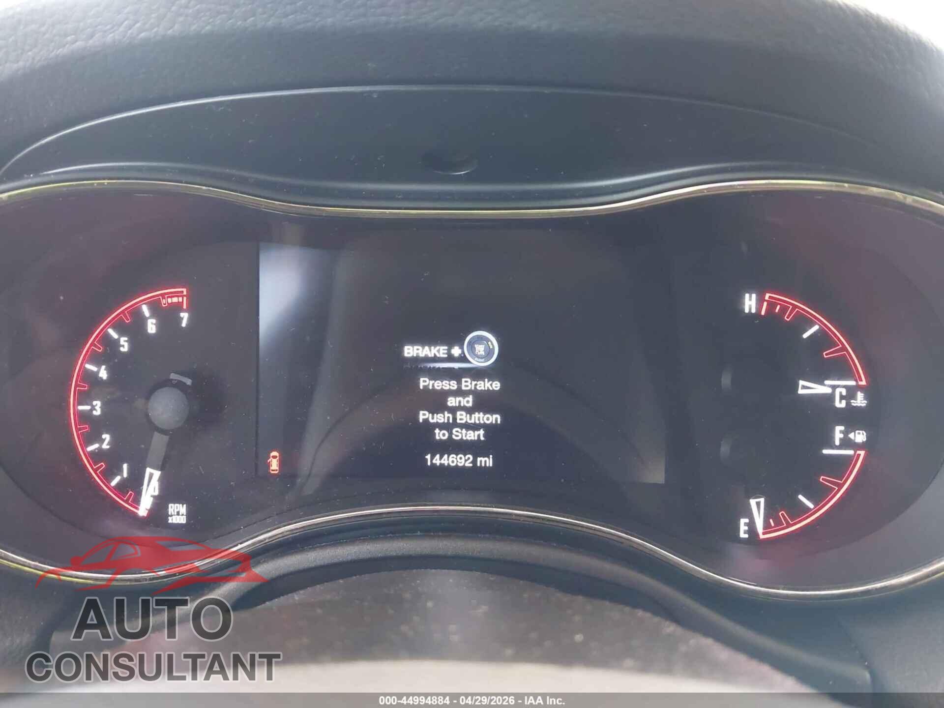 DODGE DURANGO 2019 - 1C4RDJDG0KC744255