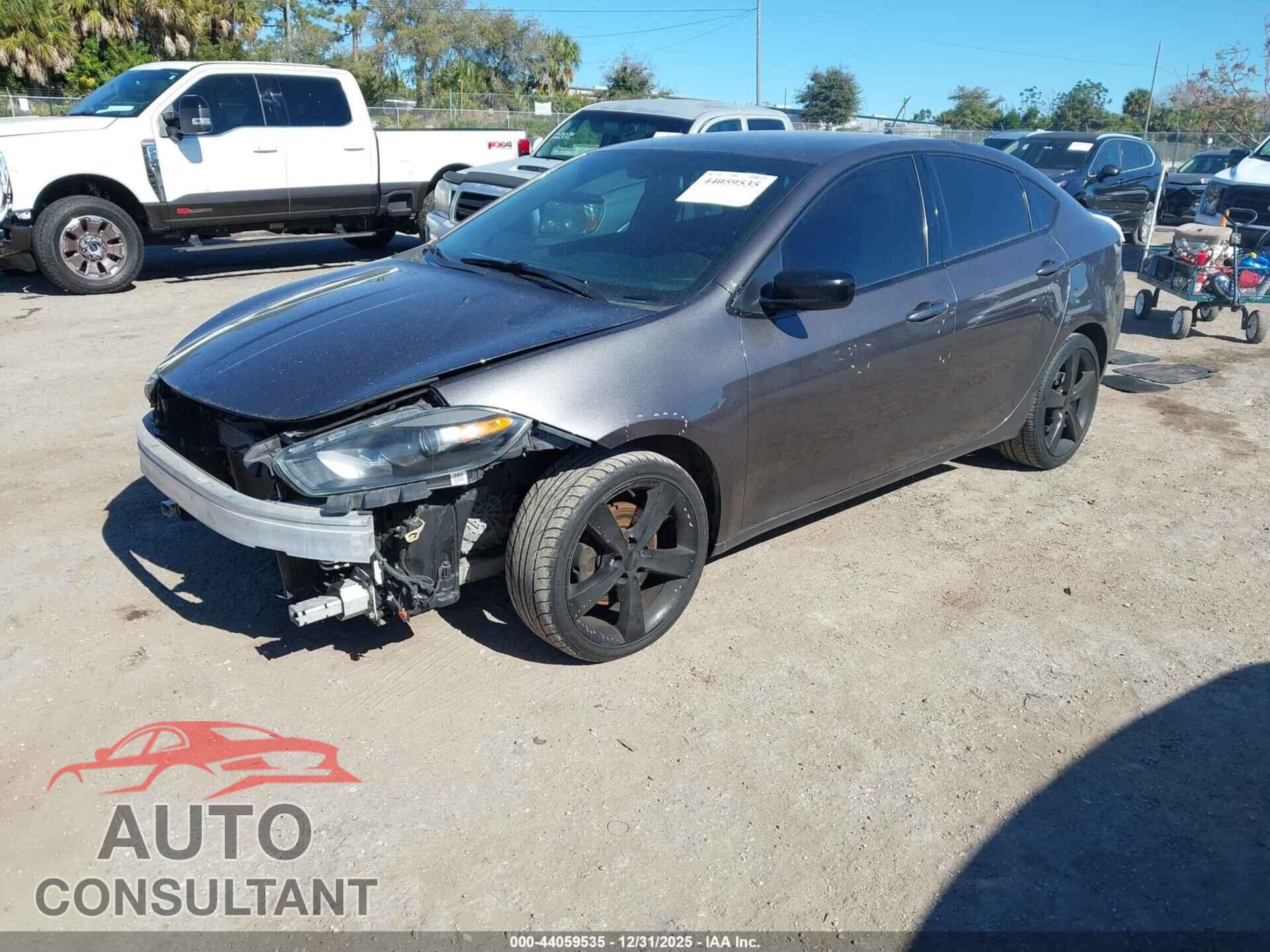 DODGE DART 2015 - 1C3CDFBB9FD422079