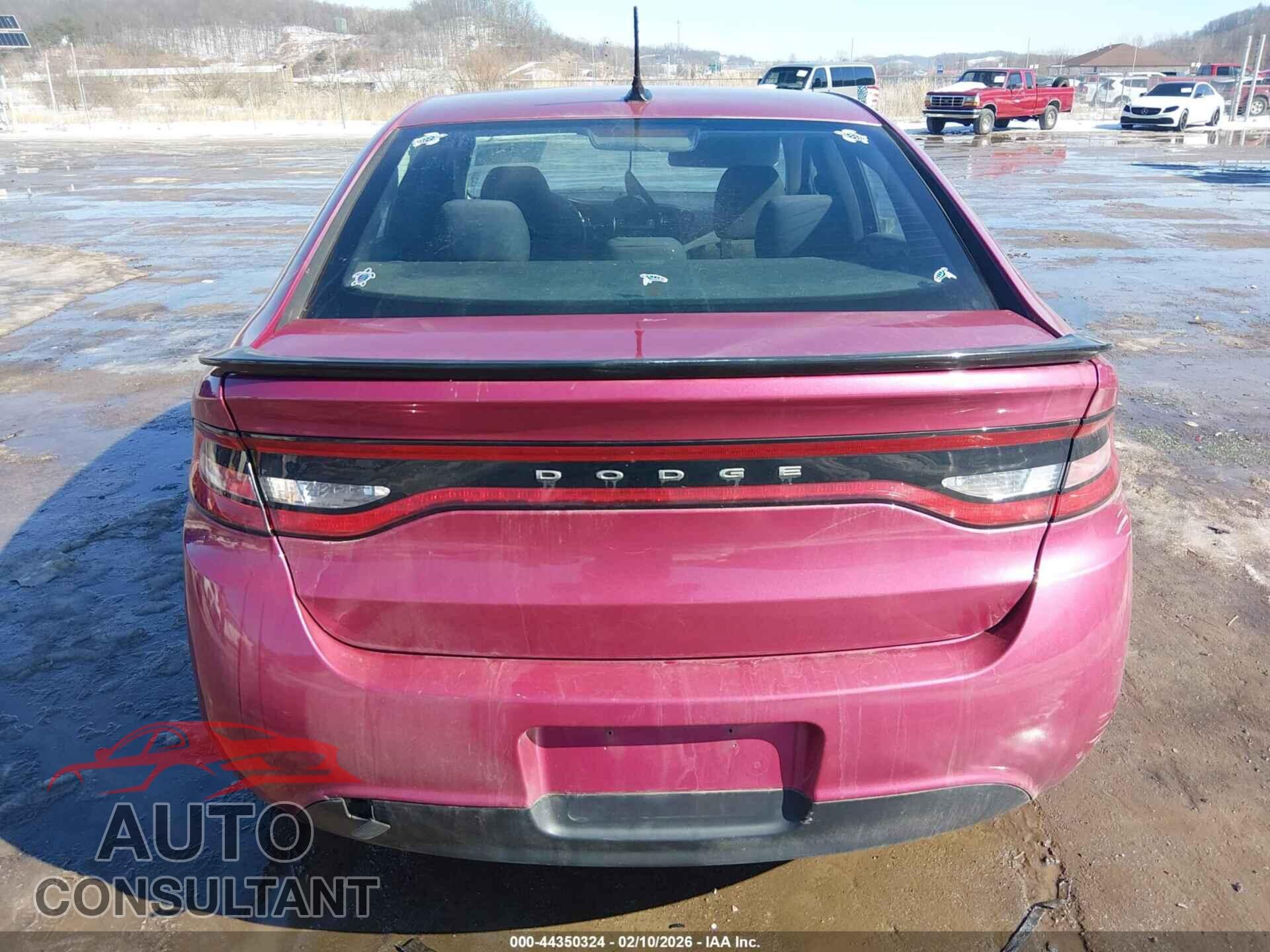 DODGE DART 2015 - 1C3CDFBB3FD435183