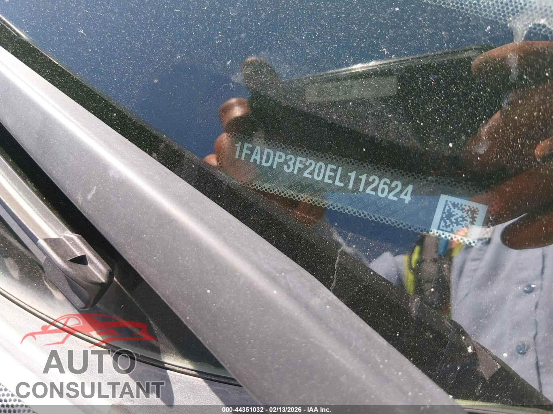 FORD FOCUS 2014 - 1FADP3F20EL112624