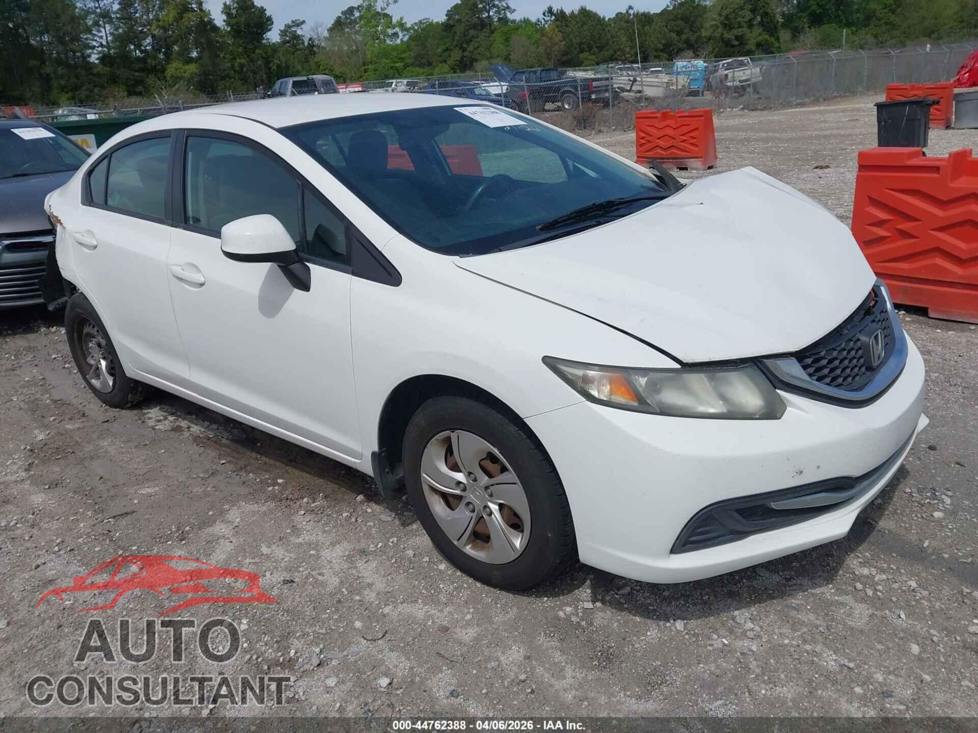 HONDA CIVIC 2013 - 2HGFB2F52DH590868