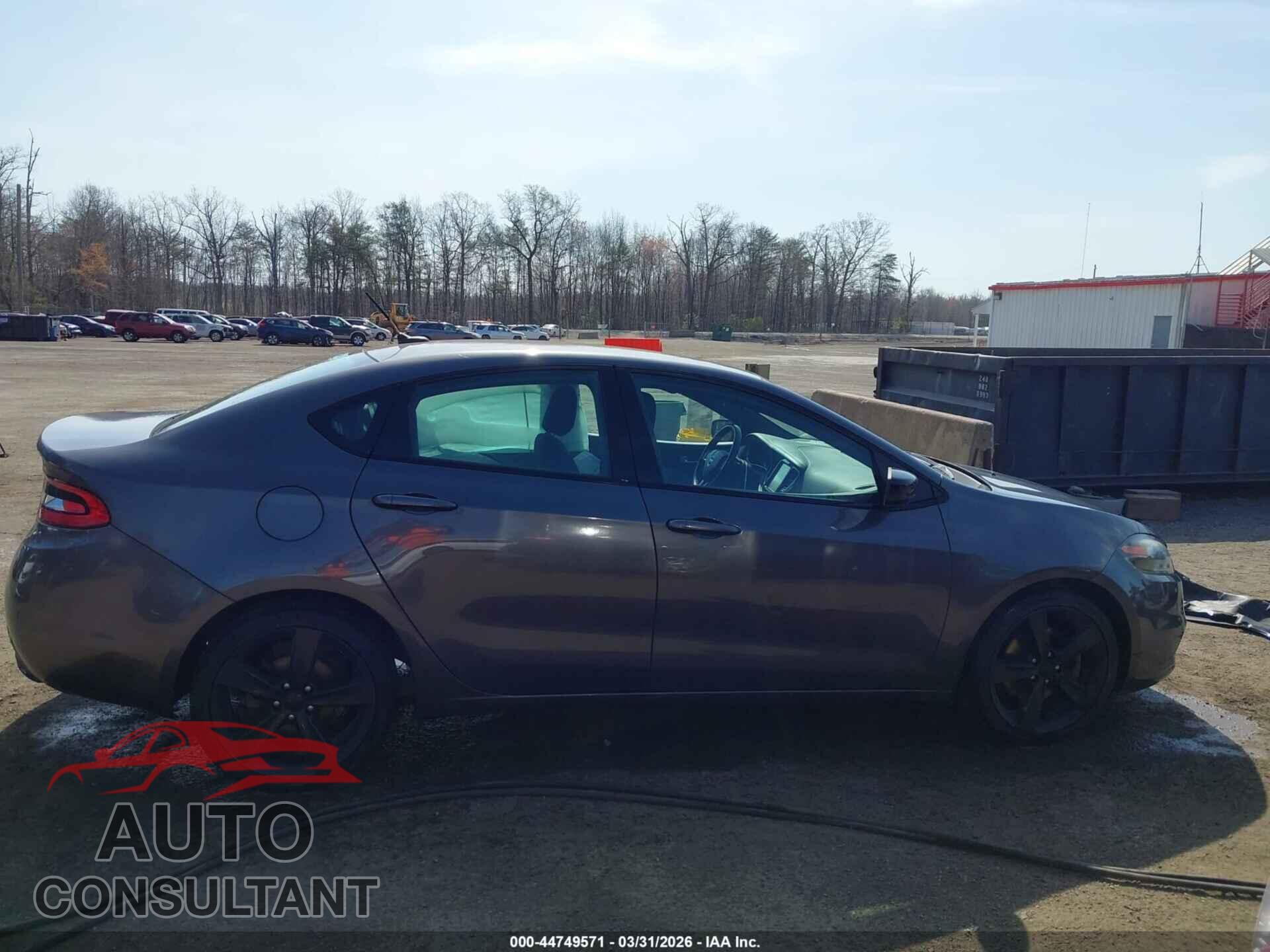 DODGE DART 2015 - 1C3CDFBBXFD200408