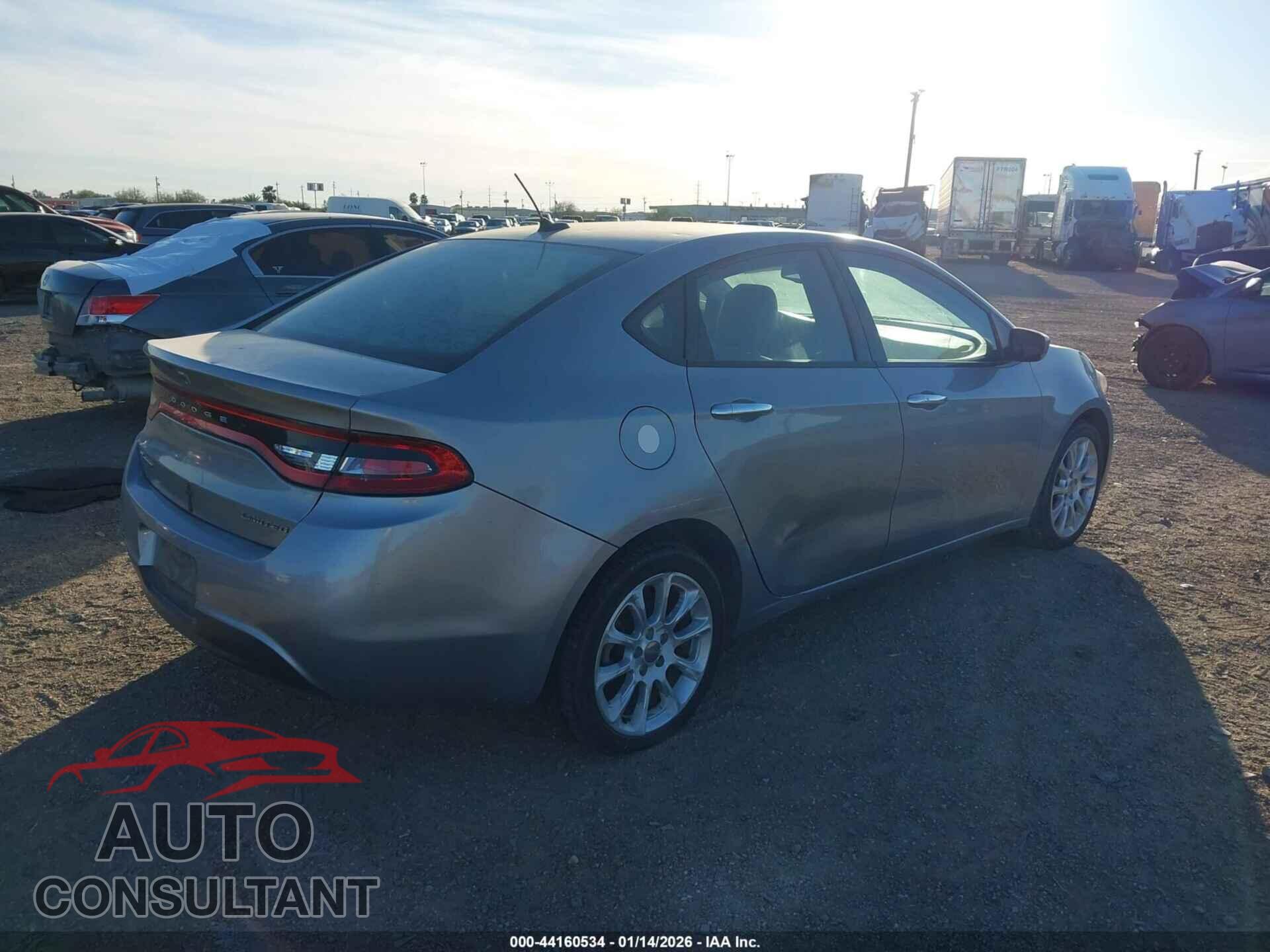 DODGE DART 2015 - 1C3CDFCB4FD122500