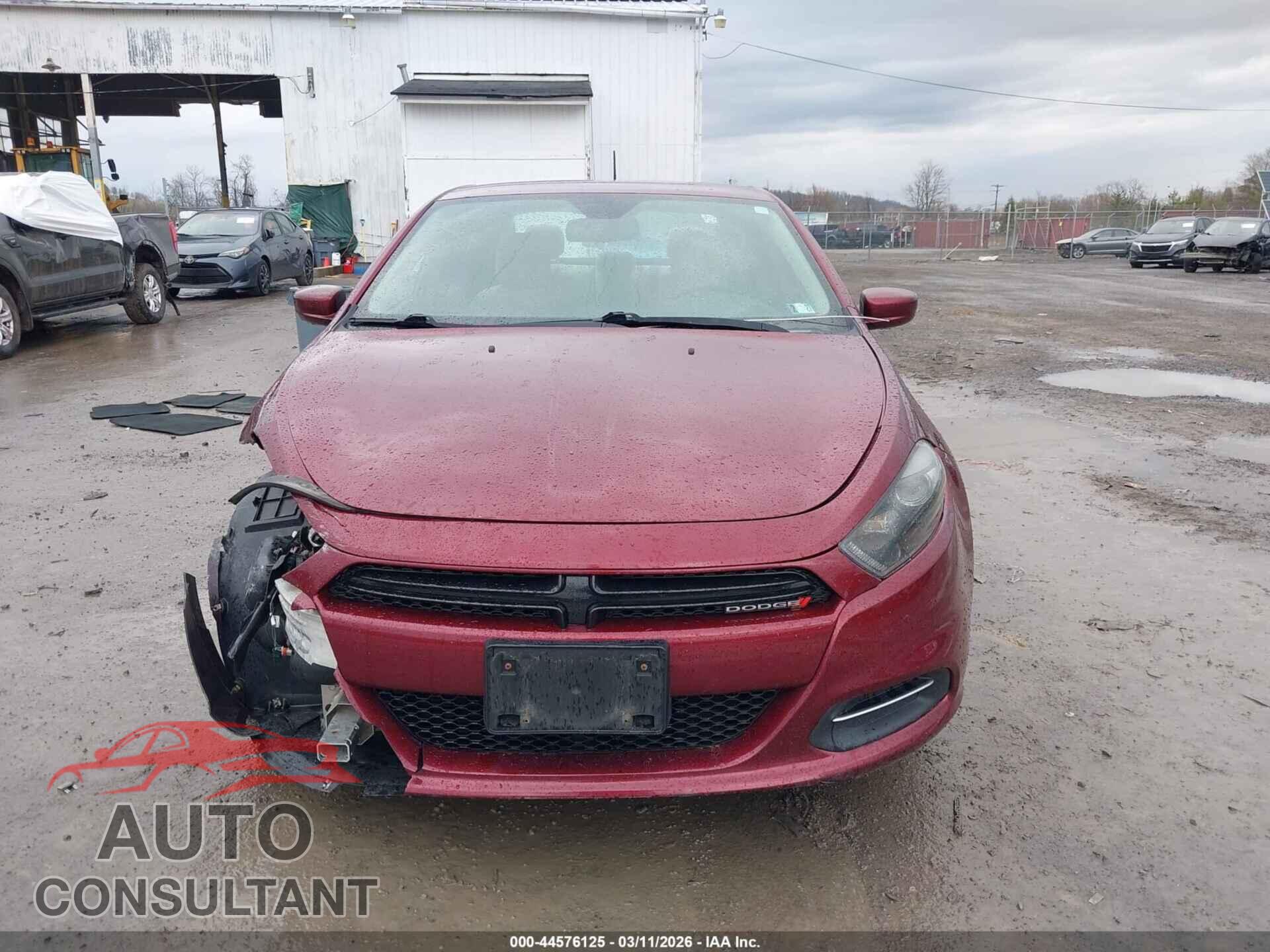 DODGE DART 2015 - 1C3CDFBB8FD373814