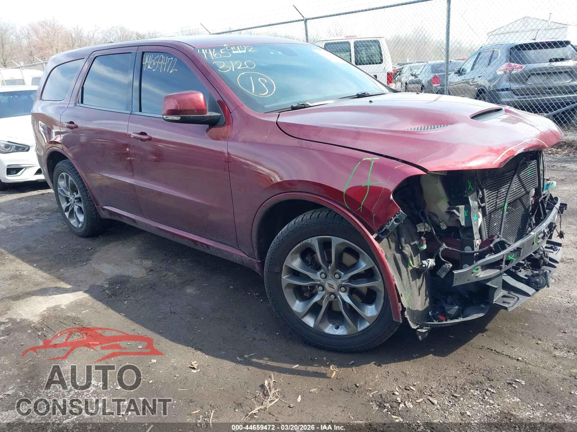 DODGE DURANGO 2019 - 1C4SDJCT2KC780044