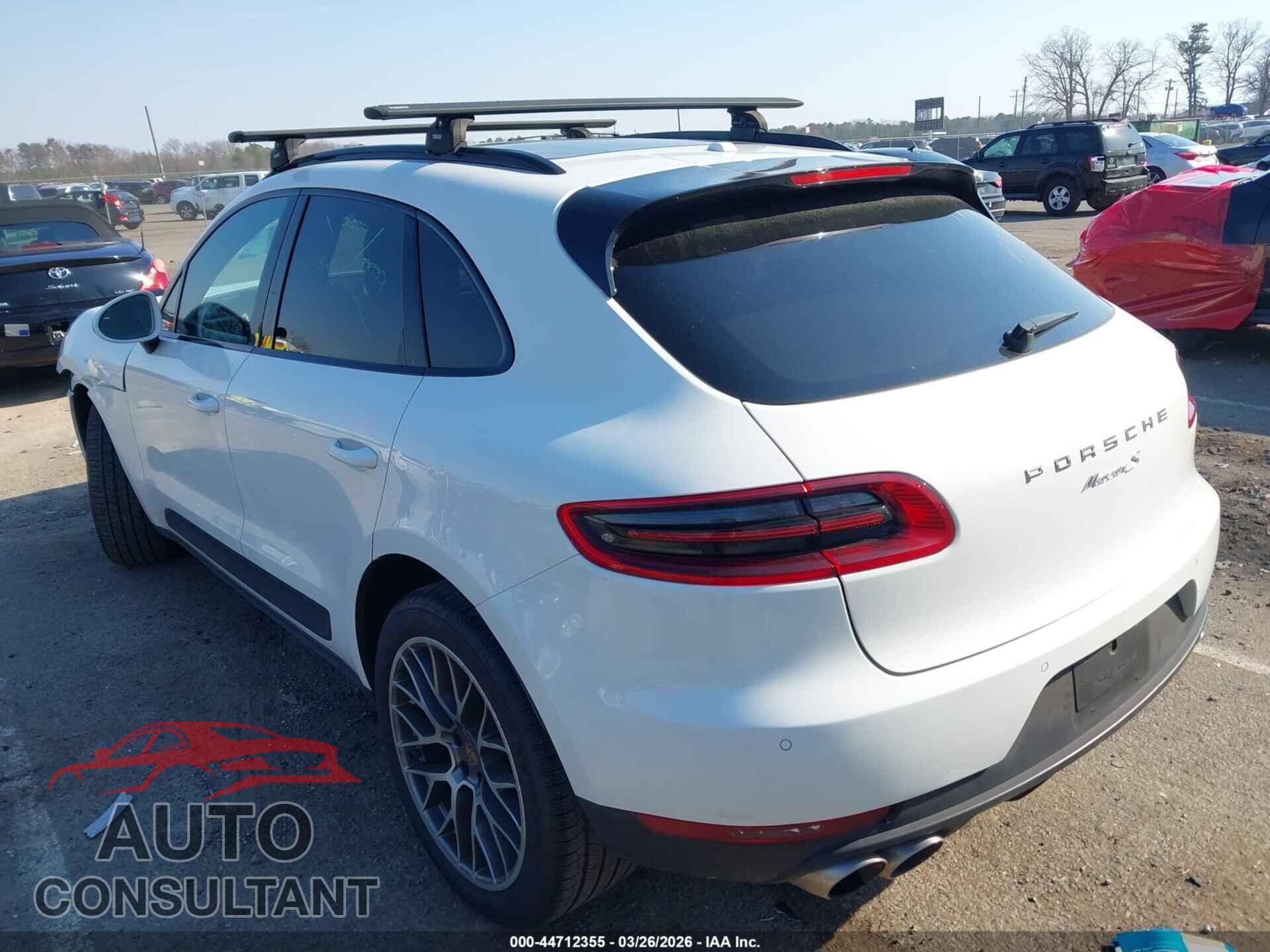PORSCHE MACAN 2016 - WP1AB2A50GLB54705