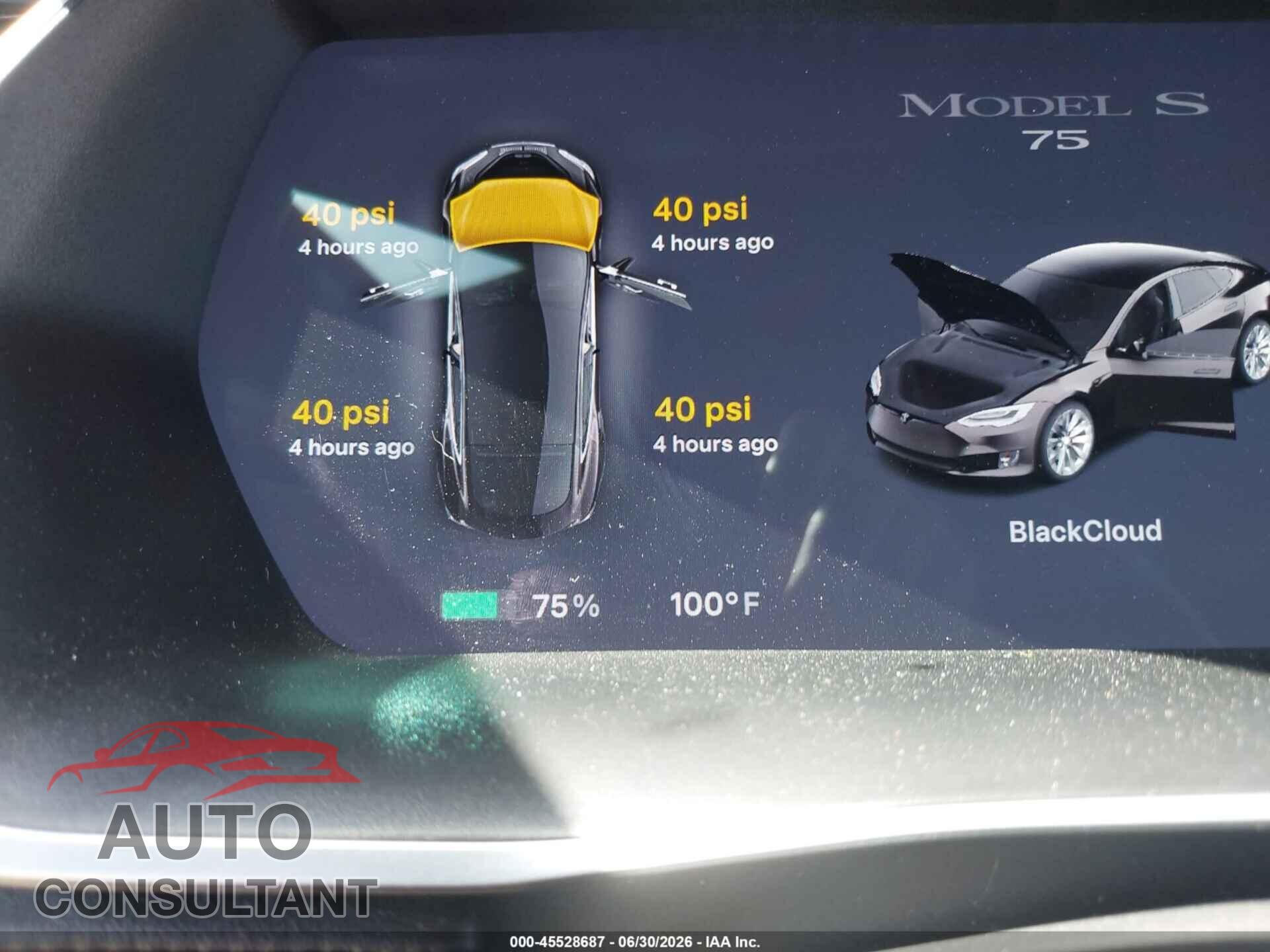 TESLA MODEL S 2017 - 5YJSA1E11HF214876