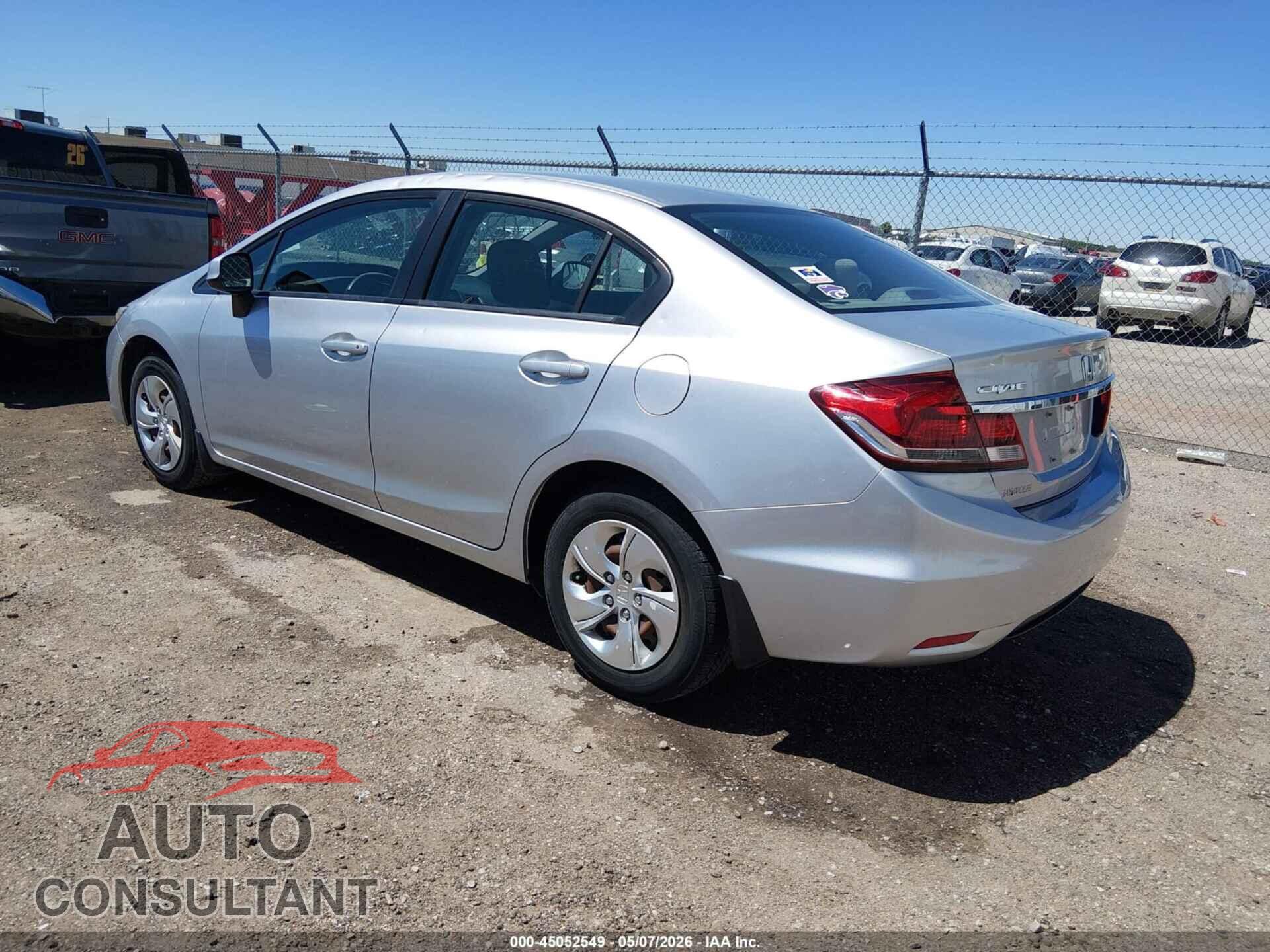 HONDA CIVIC 2013 - 19XFB2F53DE048334